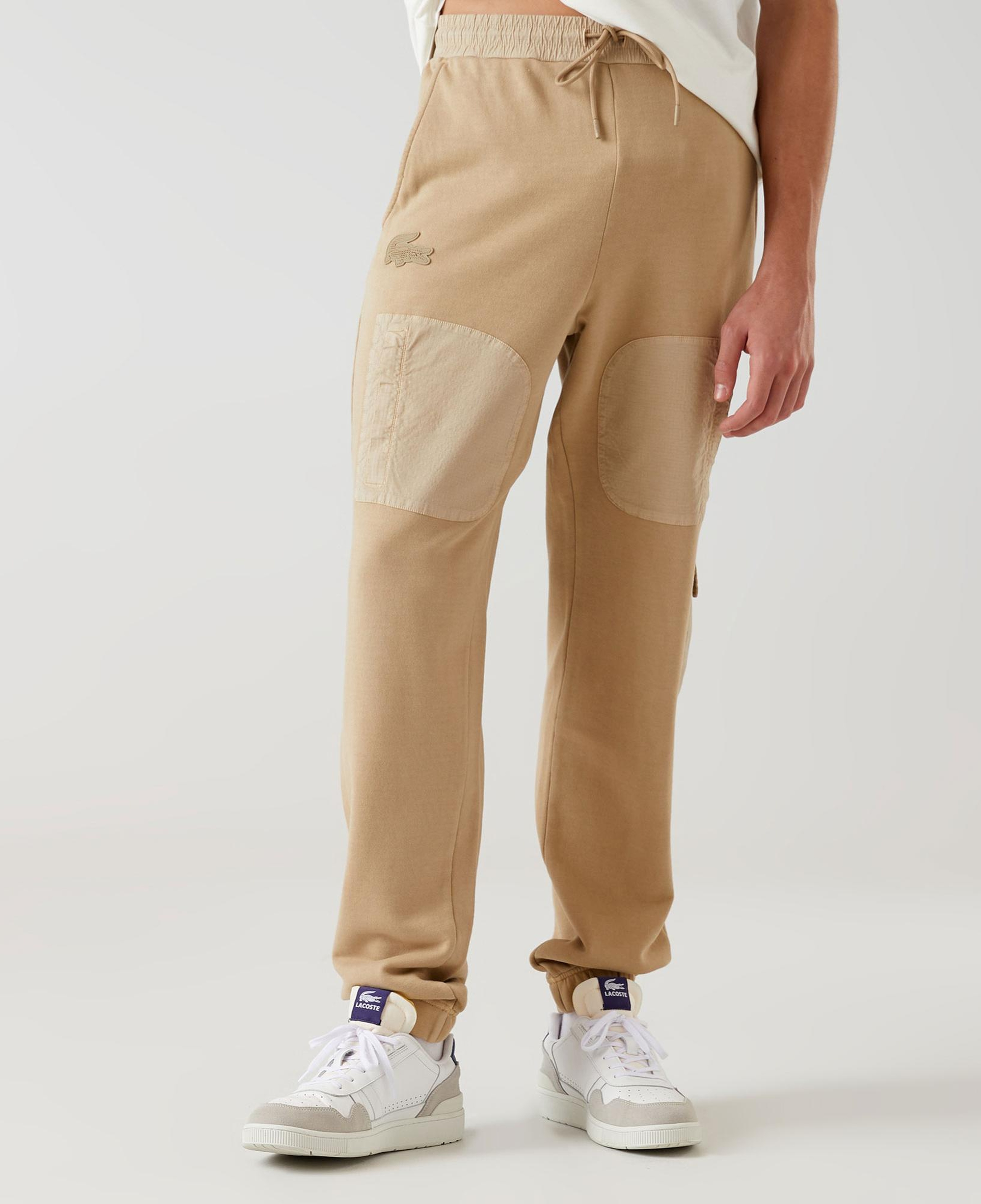 Lacoste x House of SuperStep Erkek Kahverengi Eşofman Altı