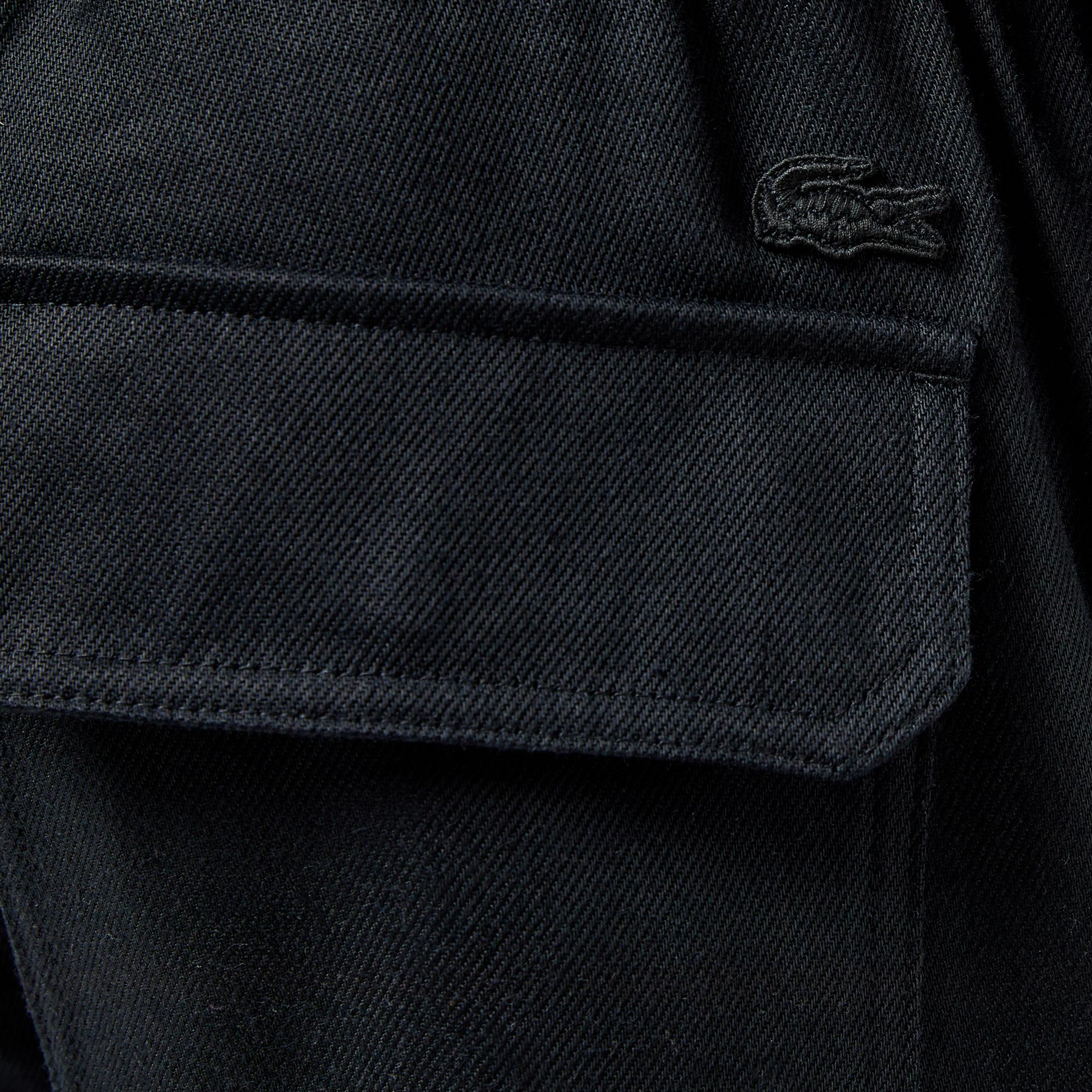 Erkek Straight Fit Chino Siyah Pantolon