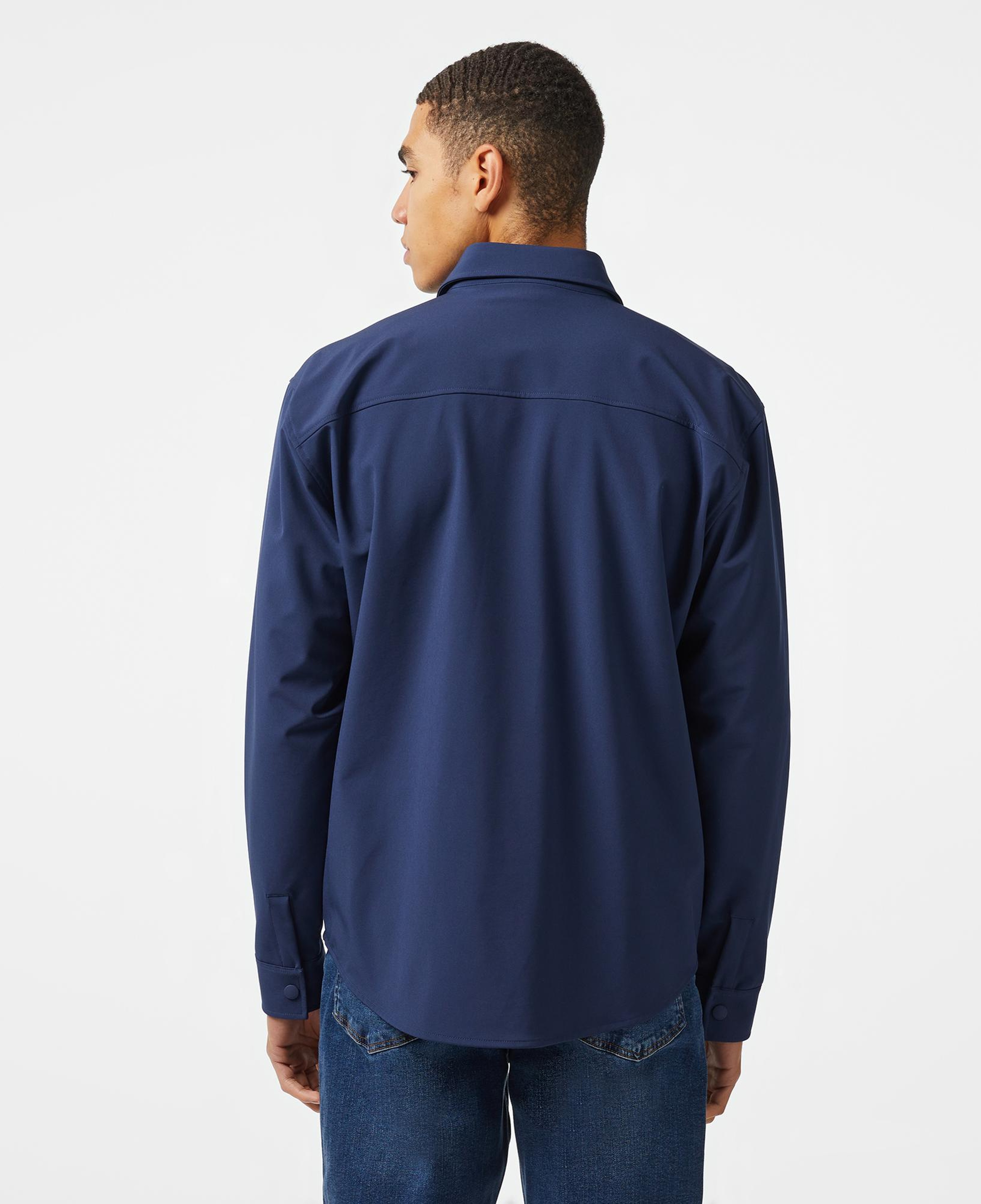 Erkek Relaxed Fit Lacivert Gömlek