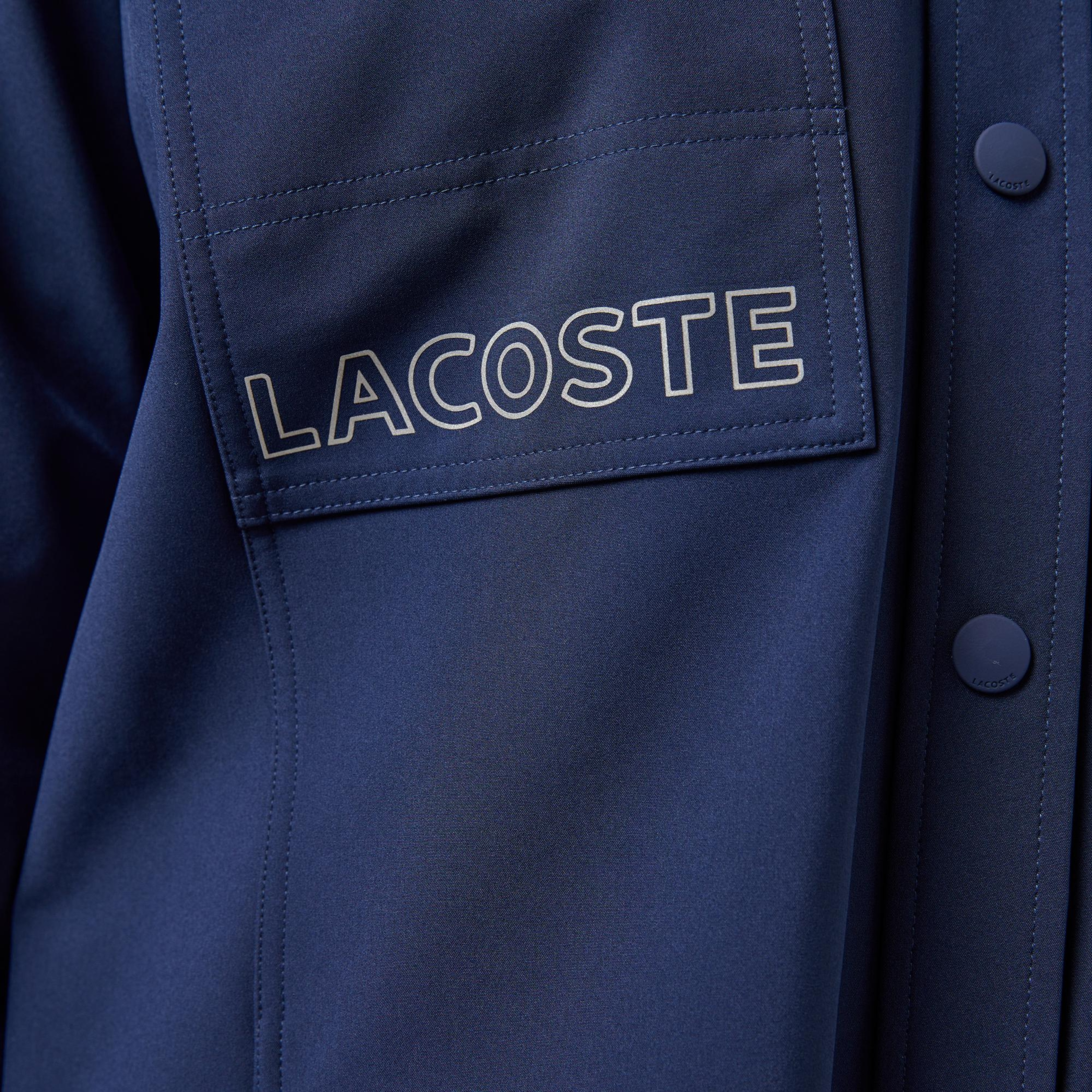 Erkek Relaxed Fit Lacivert Gömlek