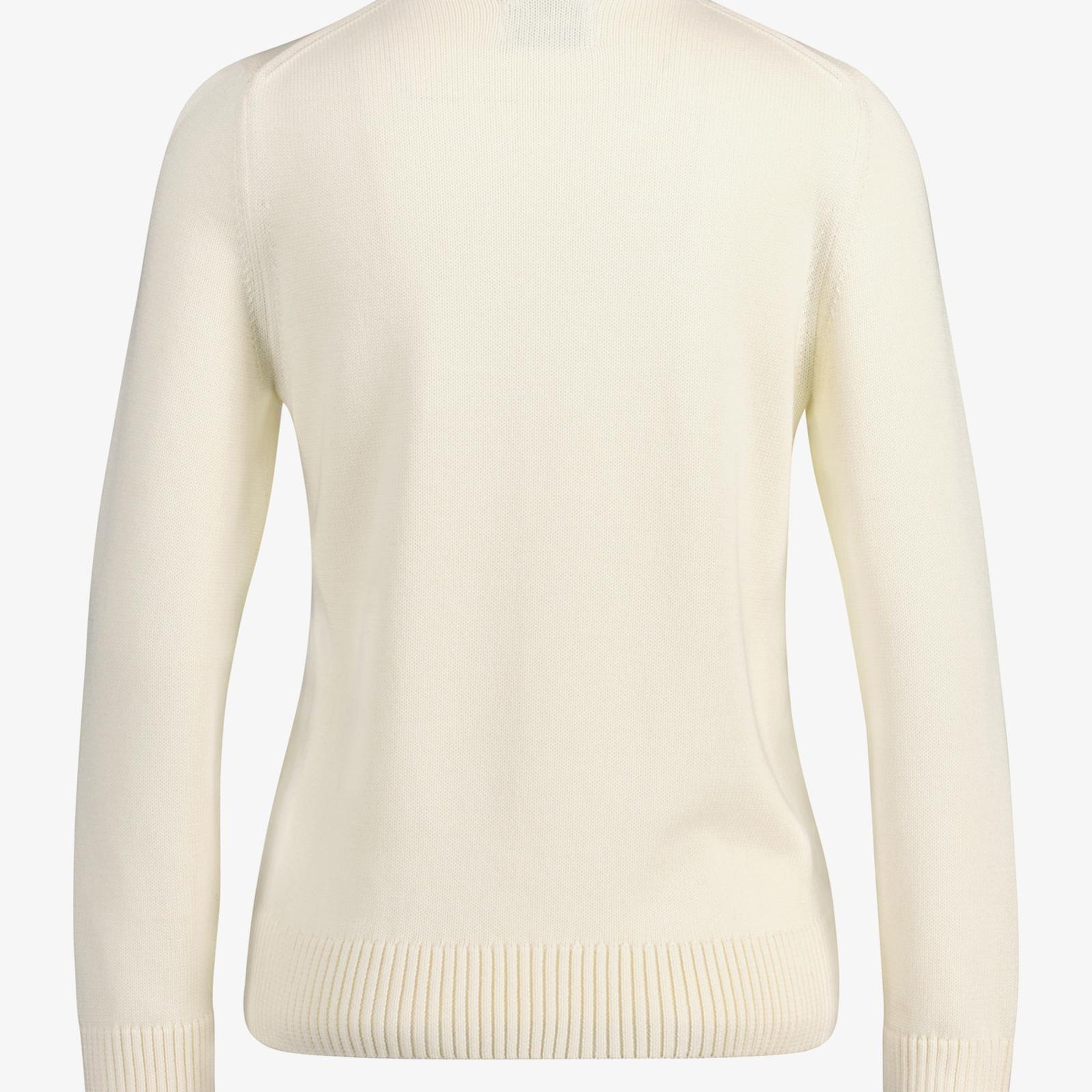 GANT Kadın Krem Regular Fit Bisiklet Yaka Kazak