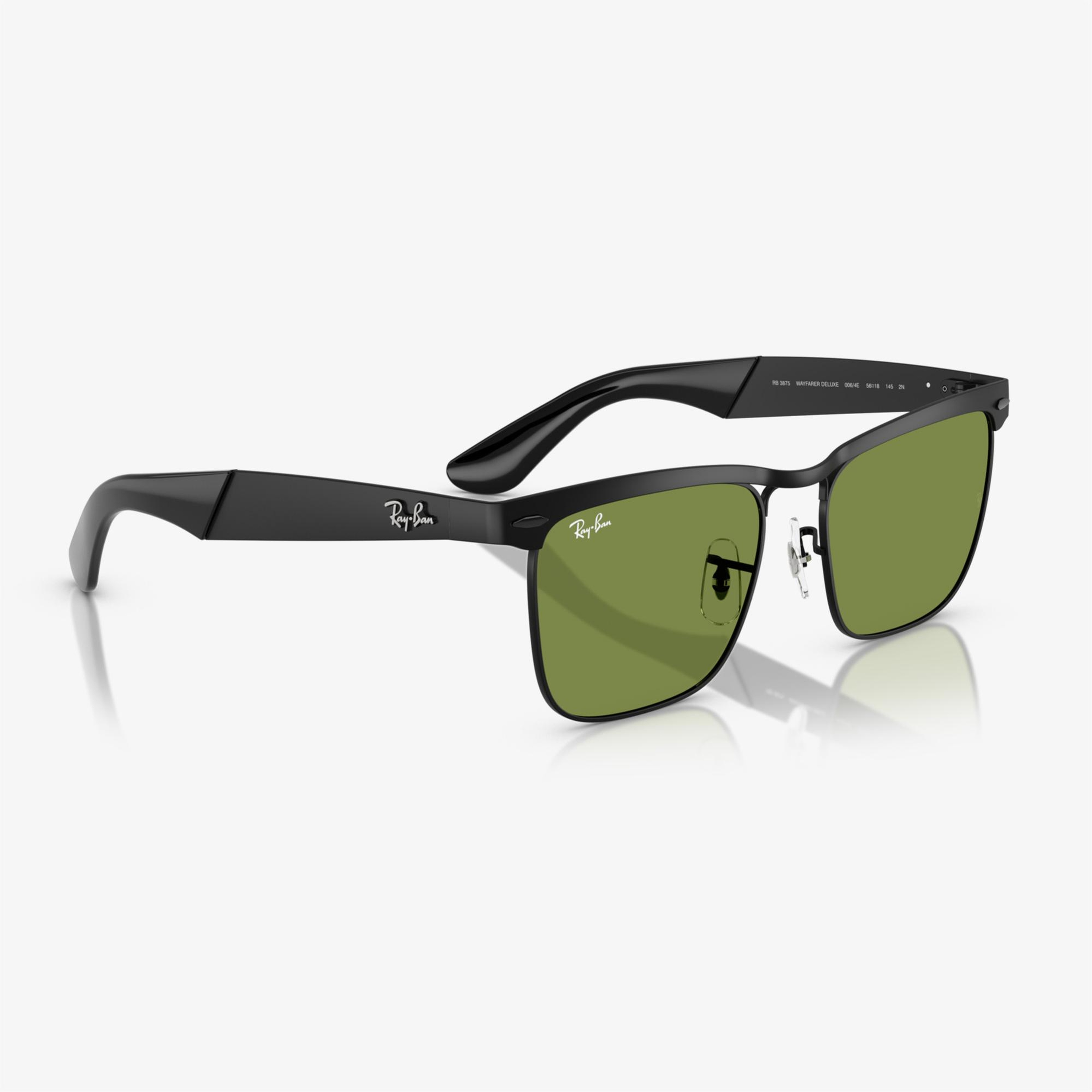Ray-Ban RB3875 Unisex Siyah Güneş Gözlüğü
