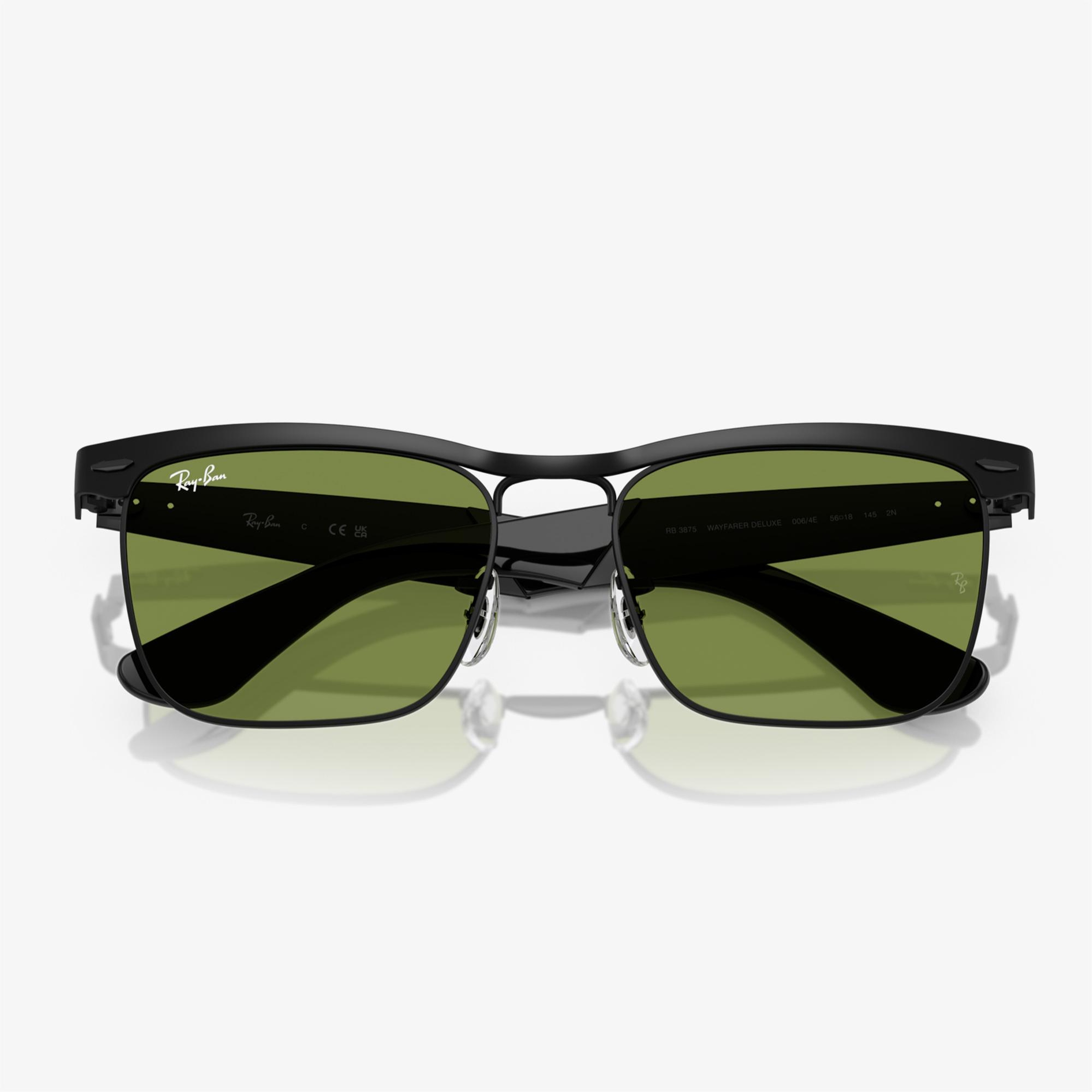 Ray-Ban RB3875 Unisex Siyah Güneş Gözlüğü