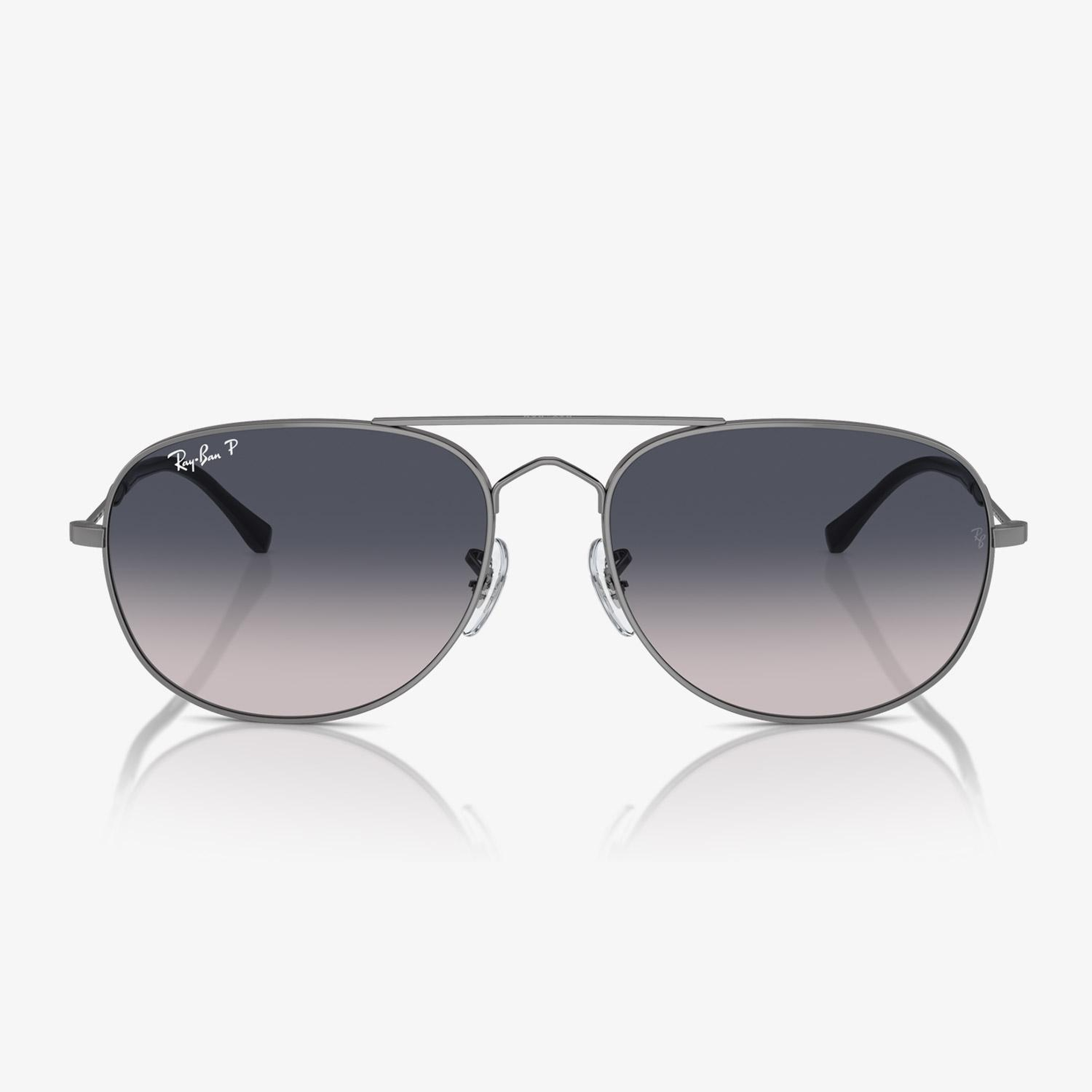 RAY-BAN Bain Bridge Unisex Gri Güneş Gözlüğü