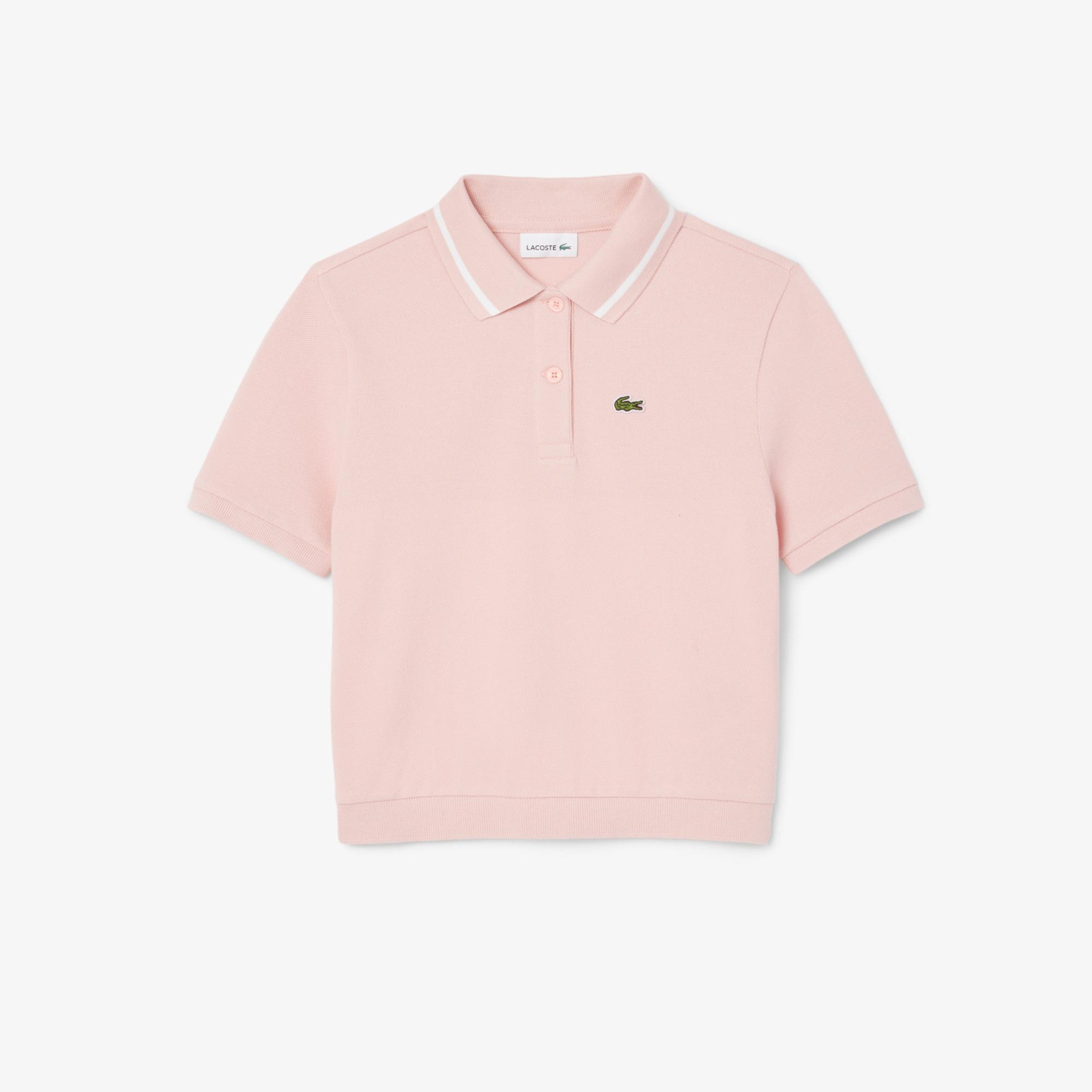 Lacoste Kız Çocuk Pembe Polo