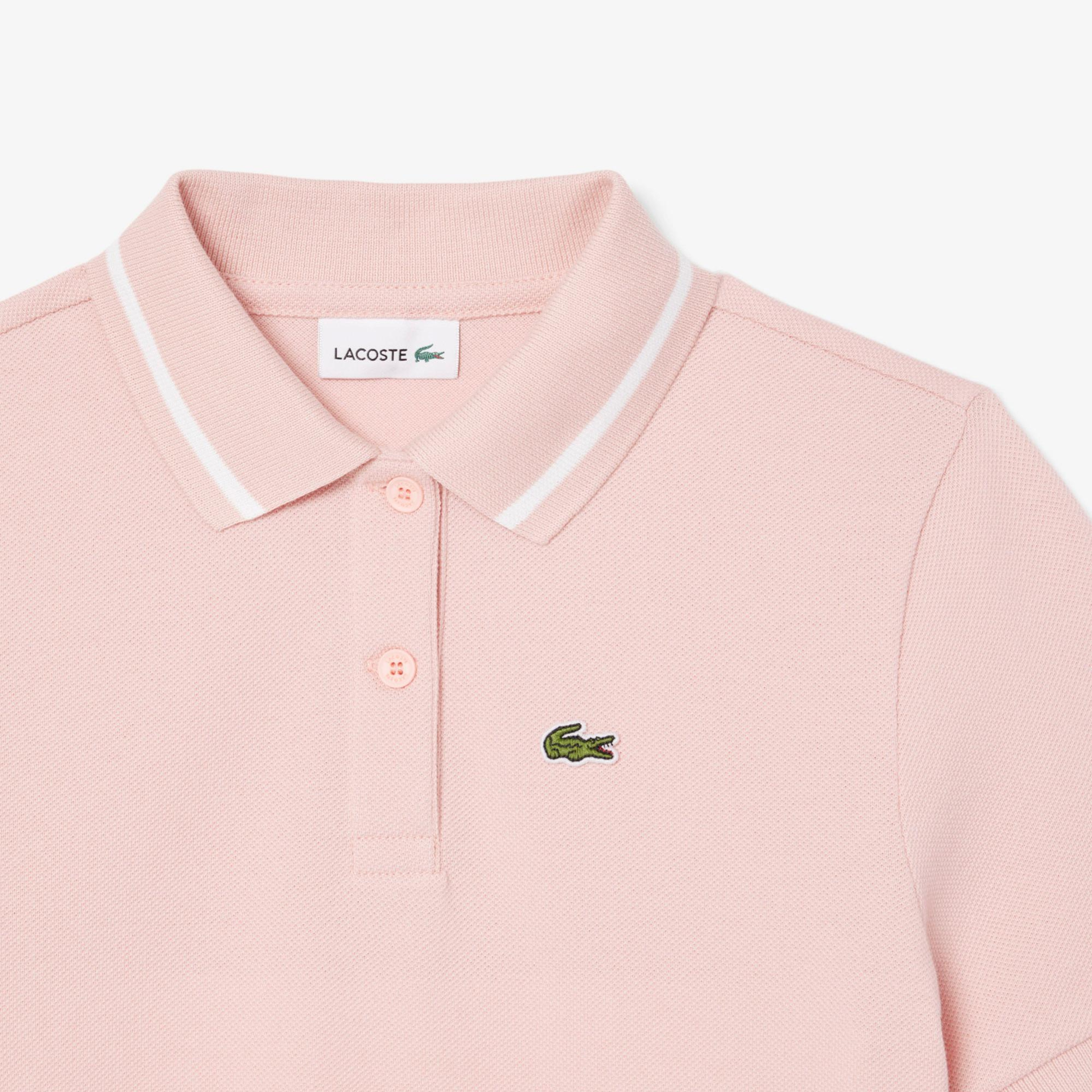 Lacoste Kız Çocuk Pembe Polo