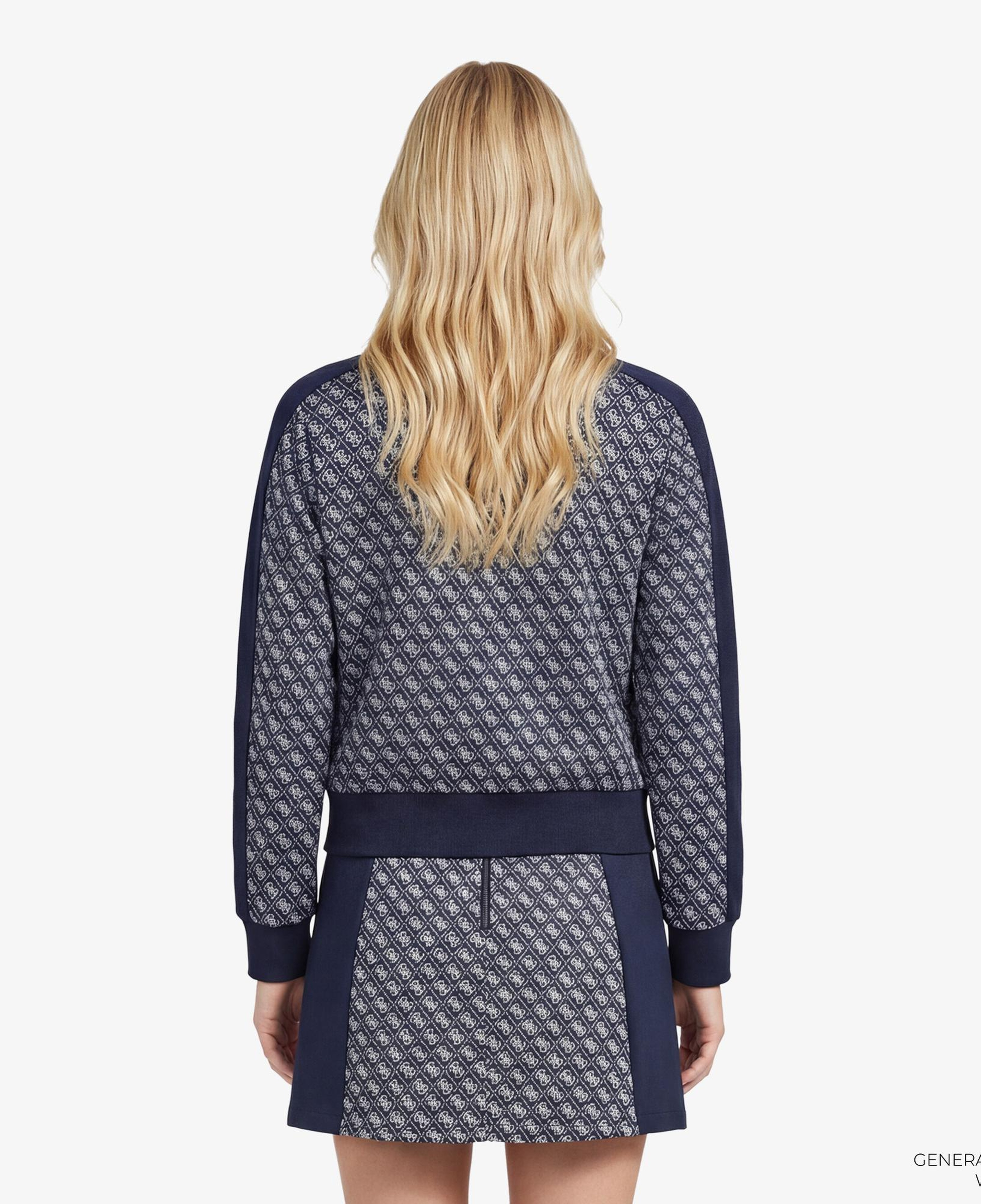 Guess Maya Aktif Kadın Lacivert Sweatshirt