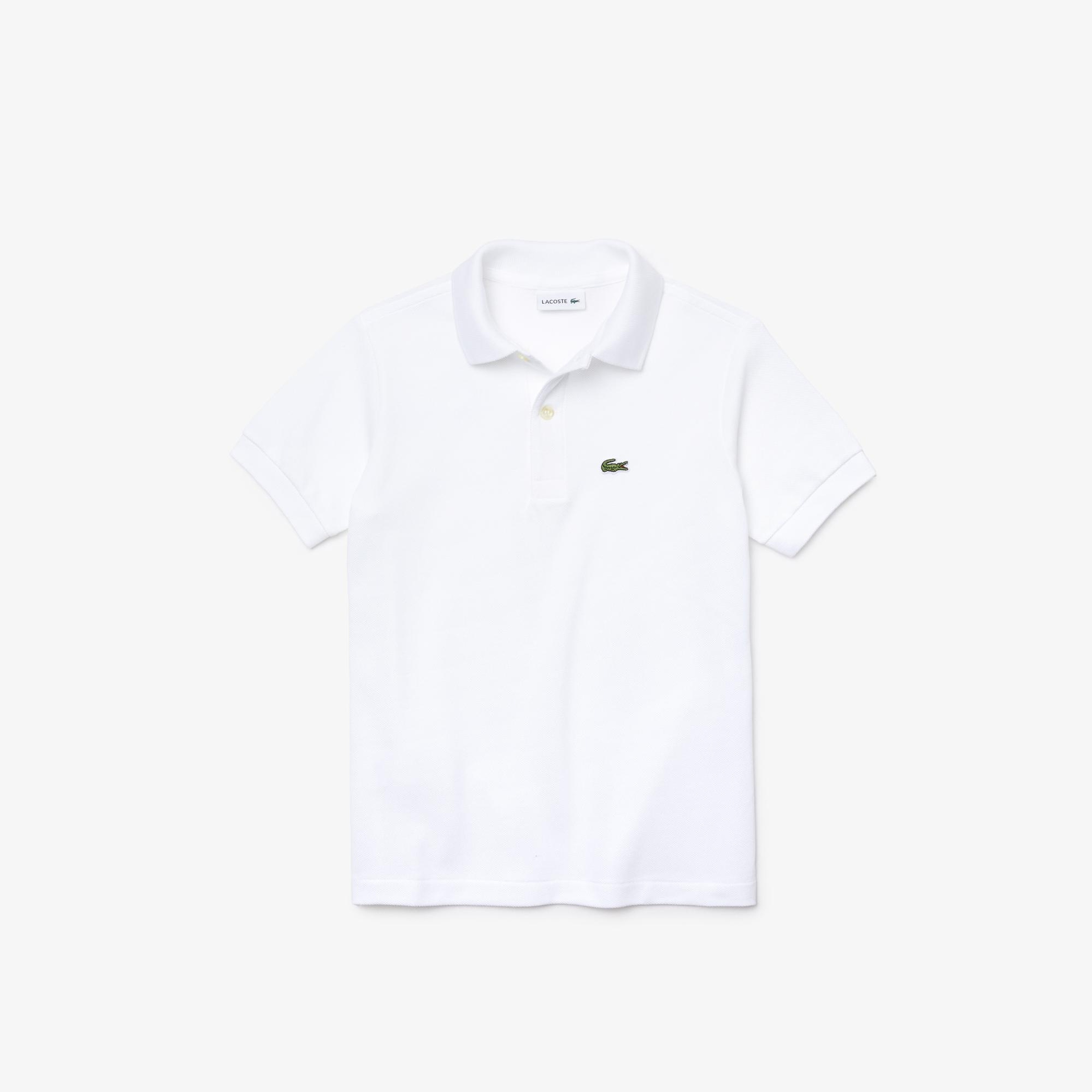 Lacoste Çocuk Regular Fit Beyaz Polo