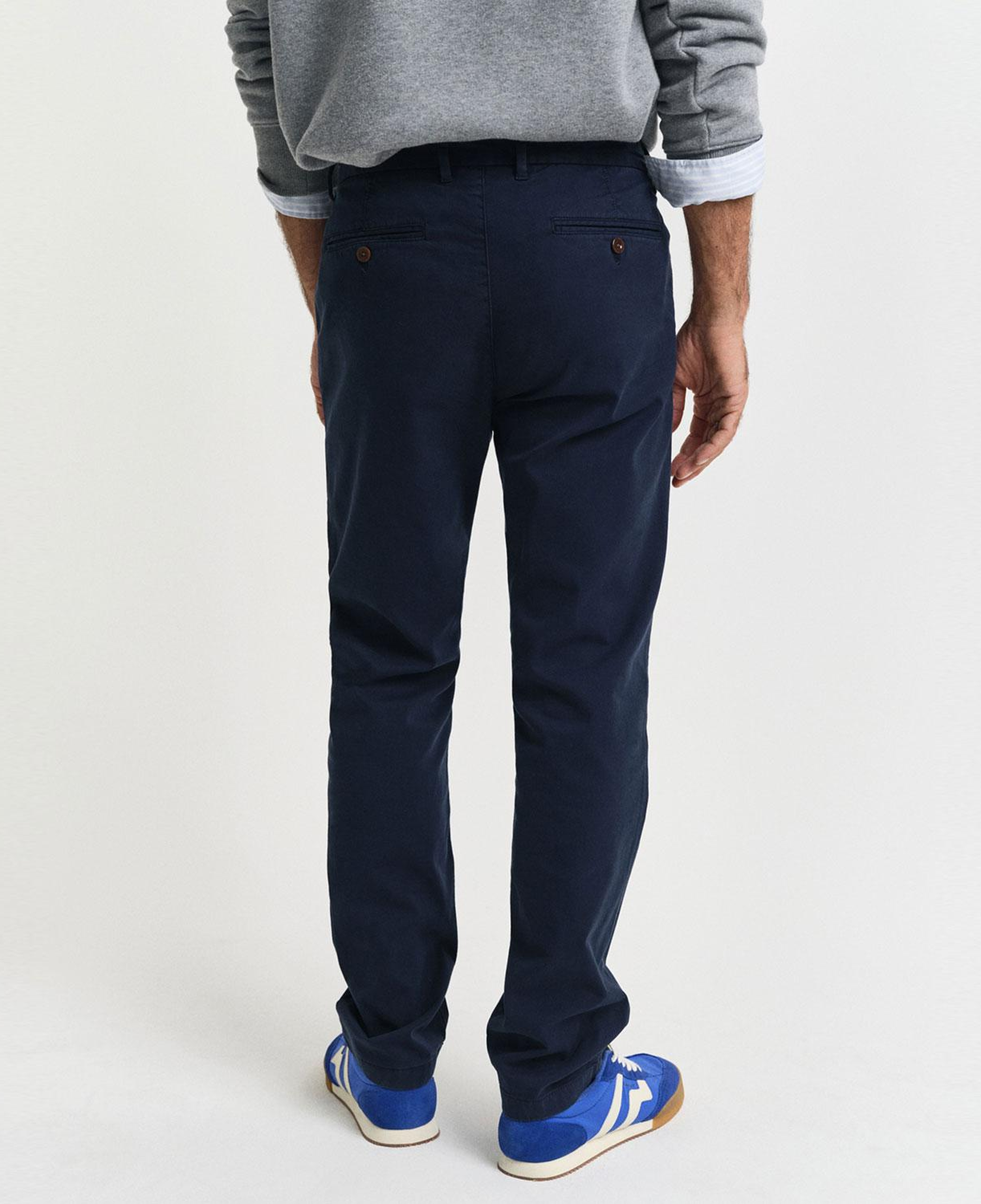 GANT Erkek Lacivert Slim Fit Pantolon