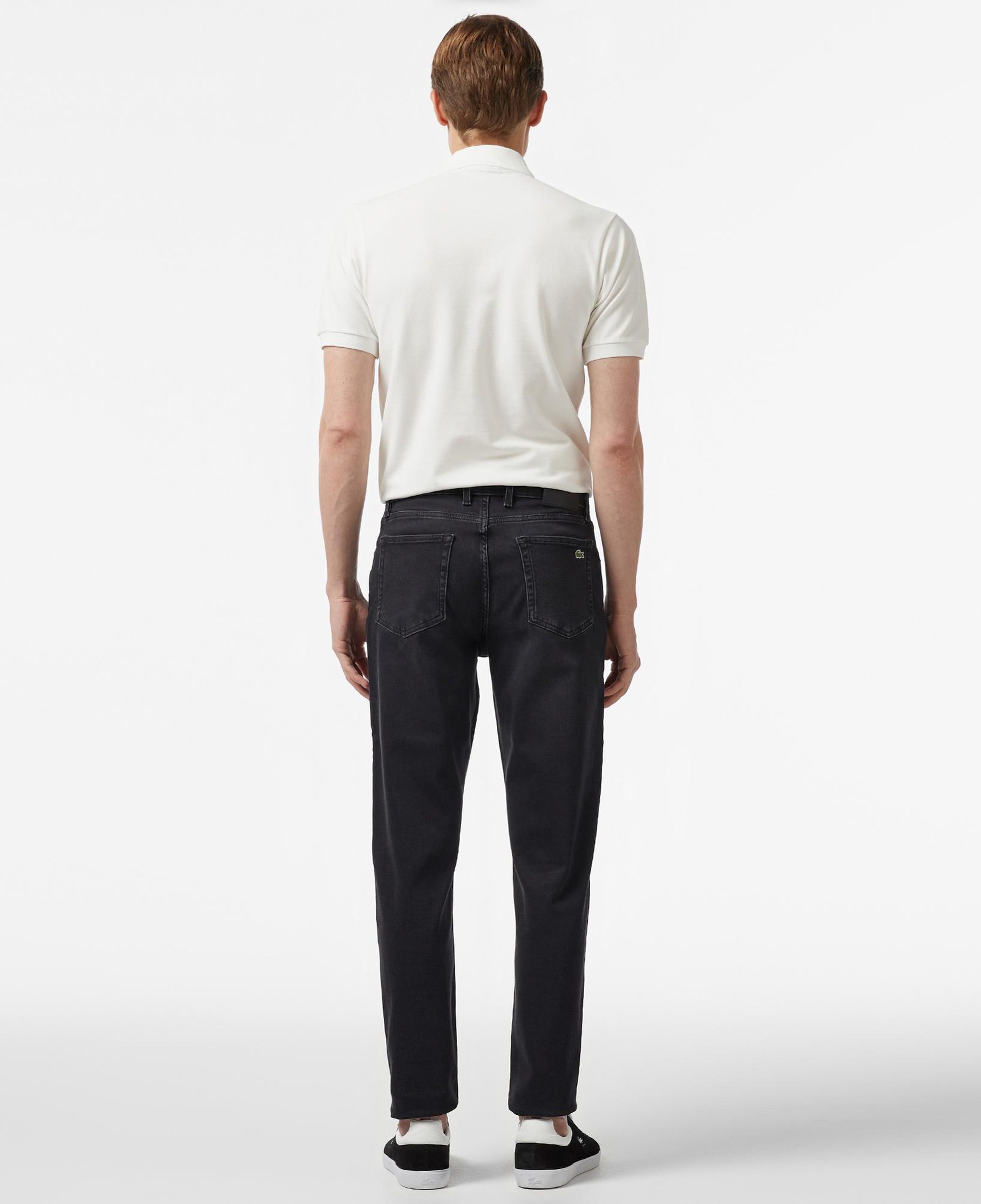 Erkek Regular Fit Denim Siyah Pantolon