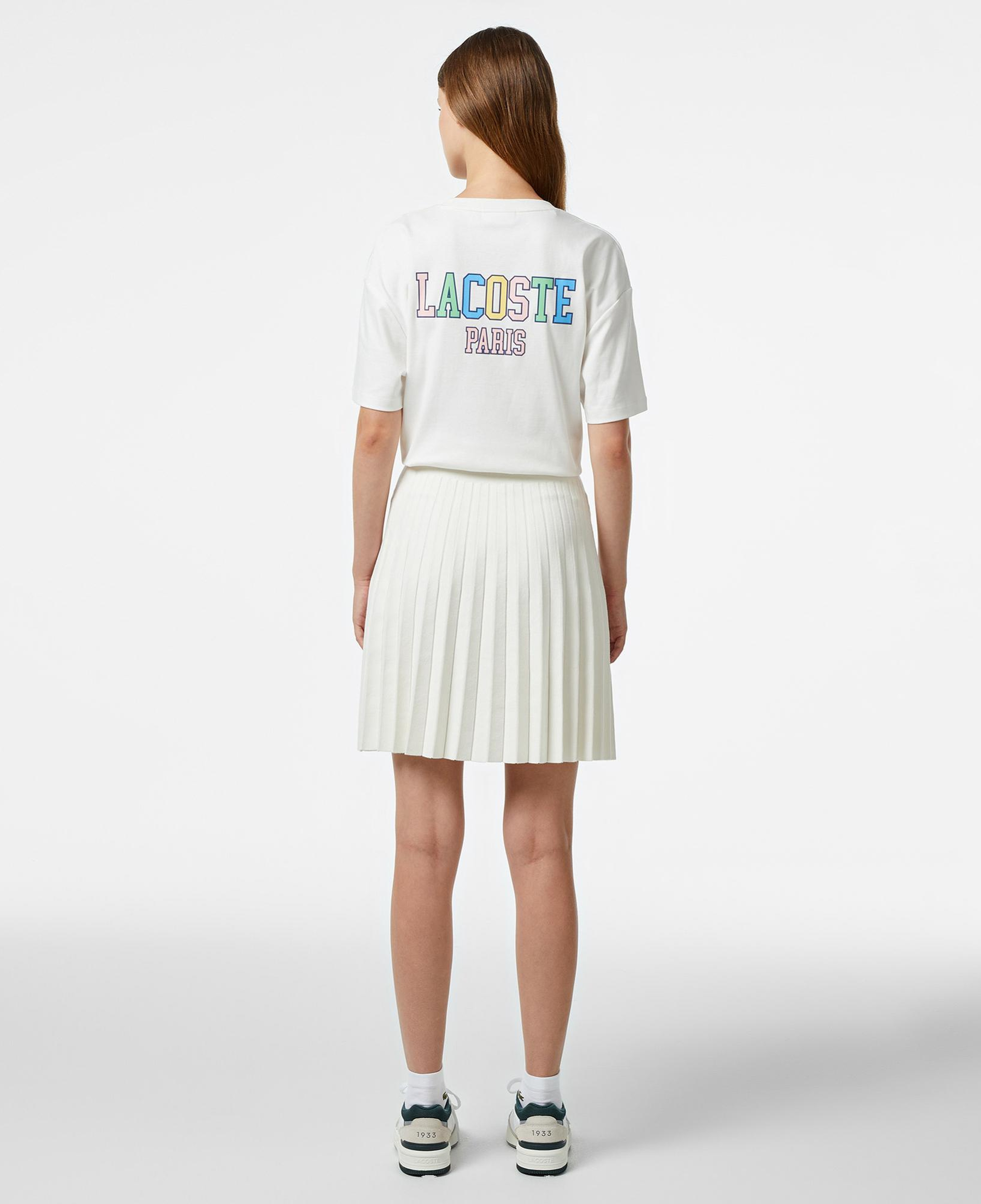 Kadın Flare Fit Beyaz Etek