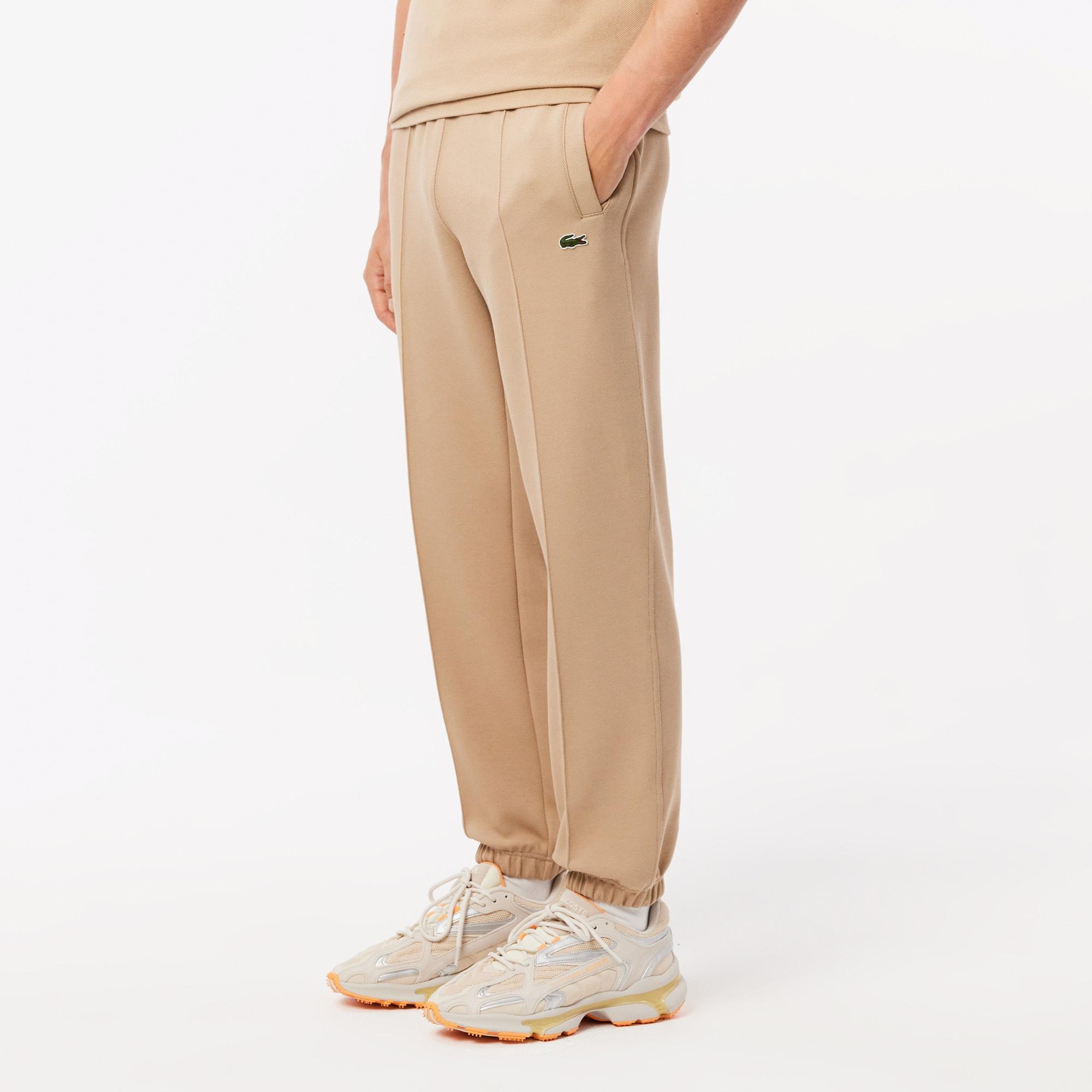 Erkek Regular Fit Bej Eşofman Altı