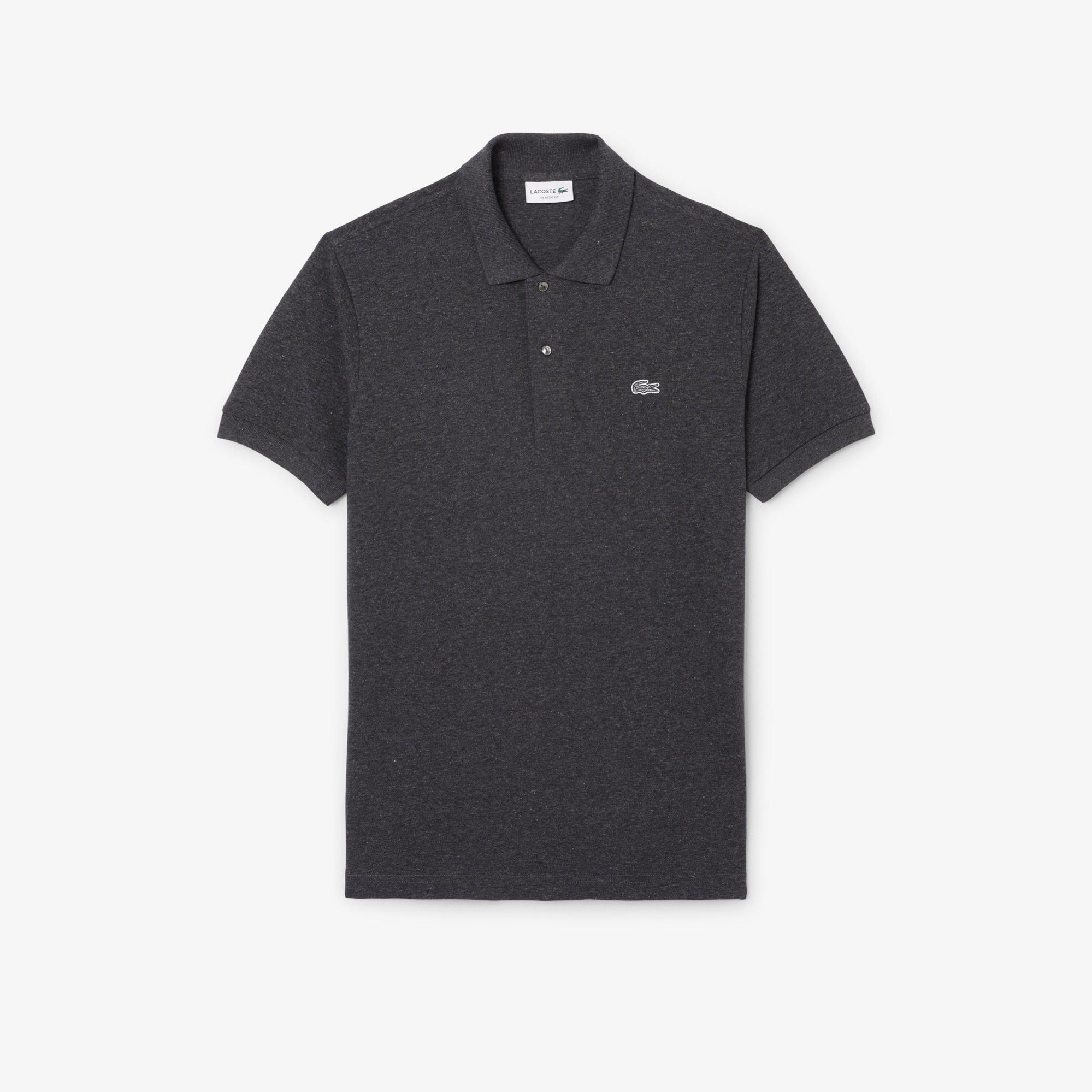 Erkek Classic Fit Gri Polo