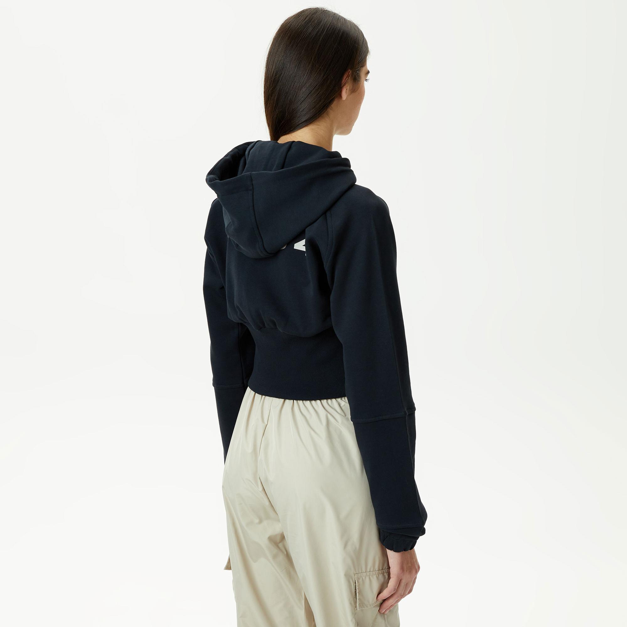 UNITED4 Kadın Siyah Sweatshirt