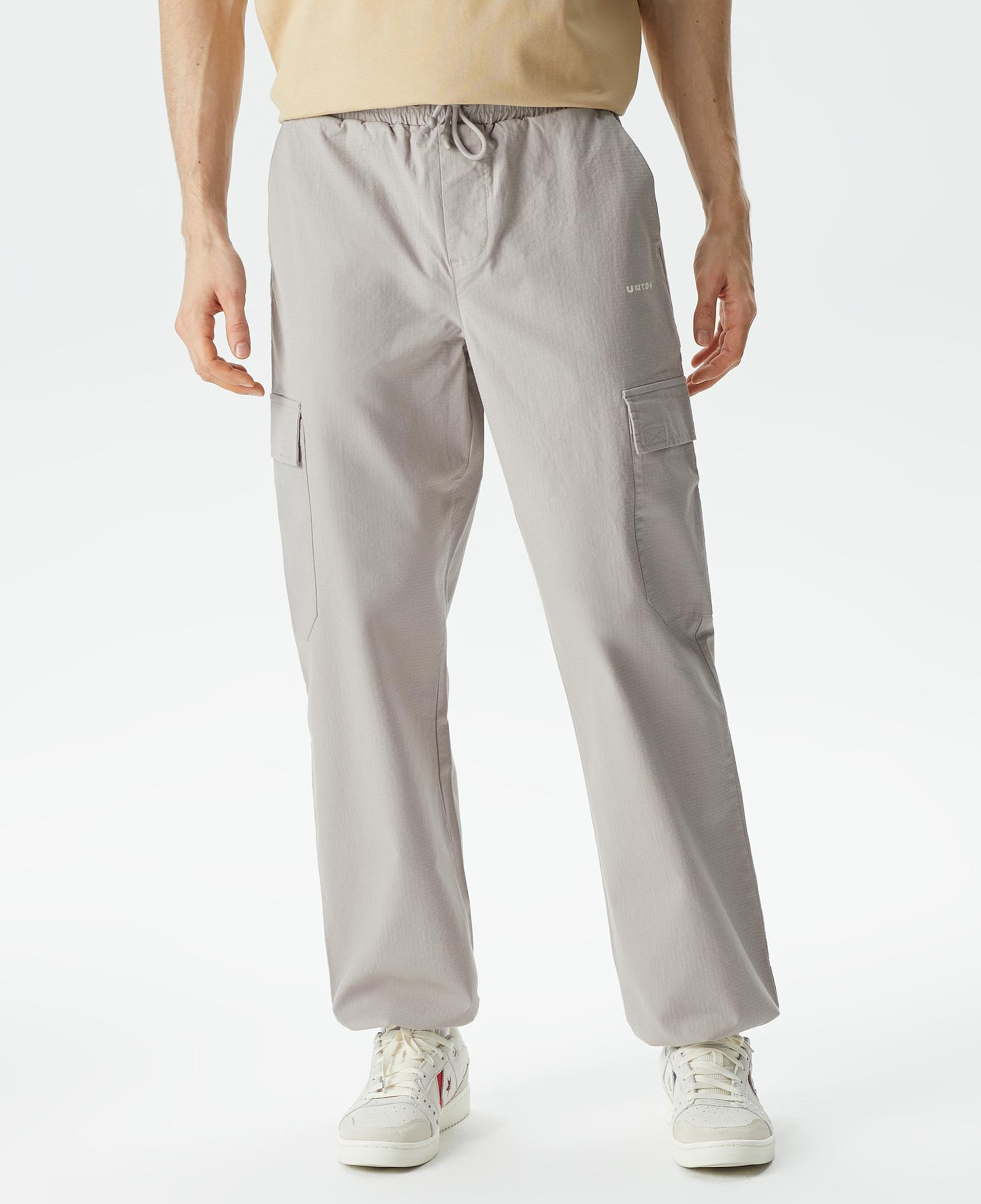 UNITED4 Erkek Gri Pantolon