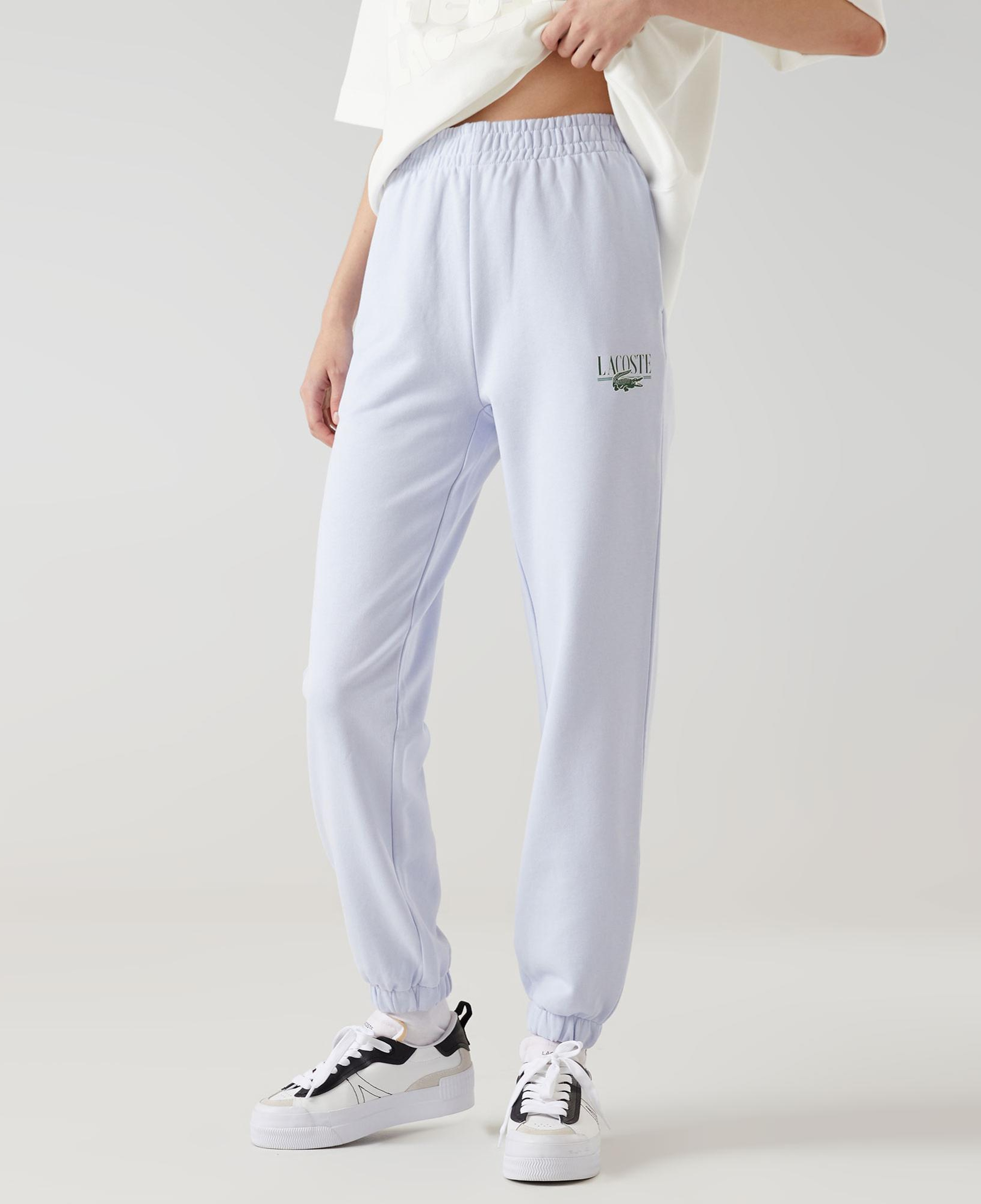 Lacoste Printed Kadın Mor Eşofman Altı