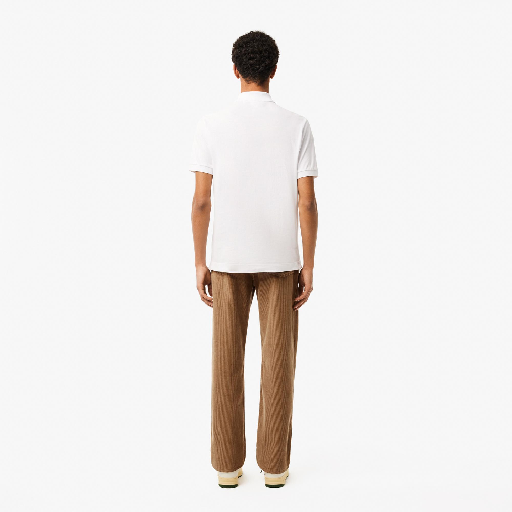 Erkek Straight Fit Casual Kahverengi Pantolon