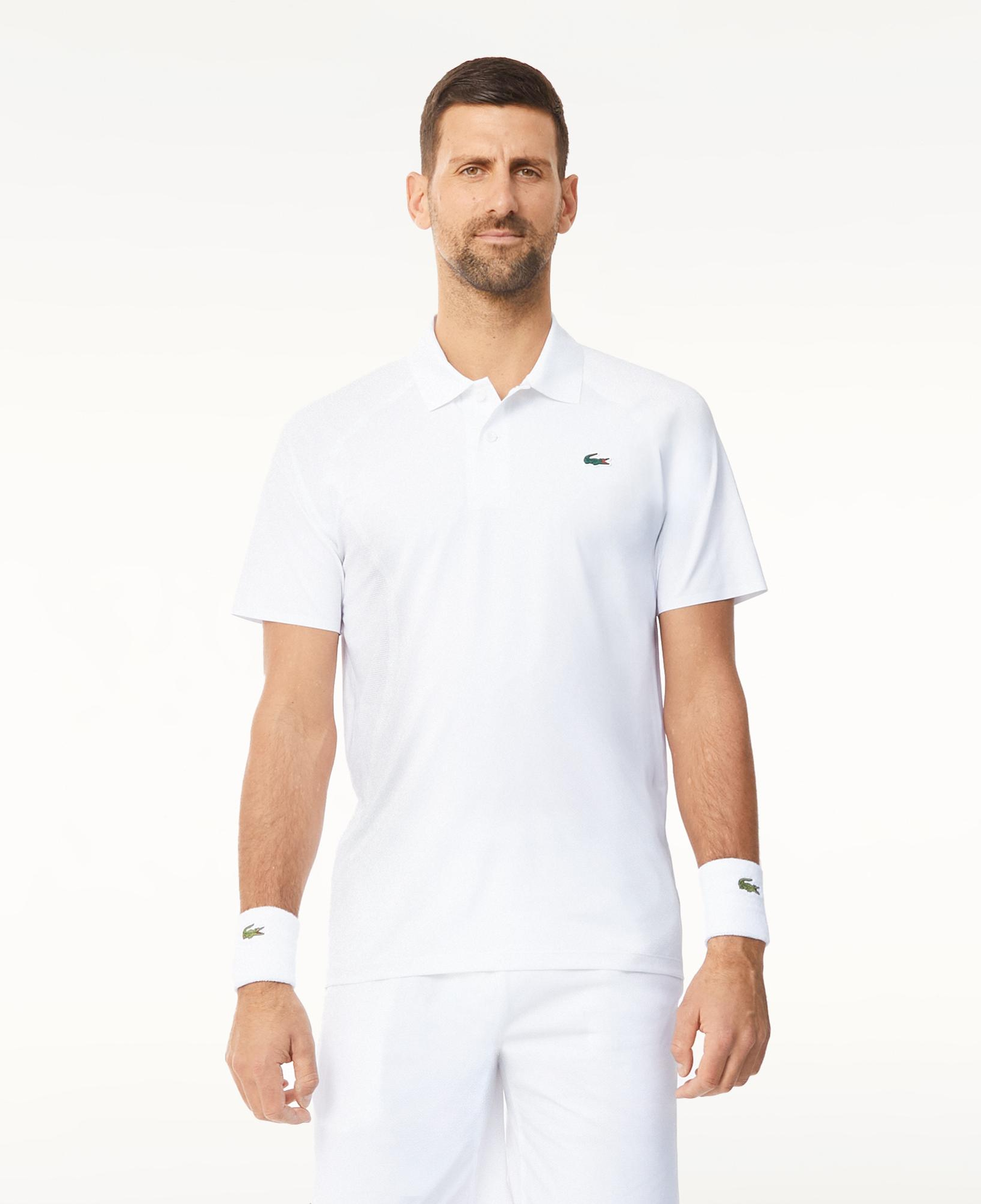 SPORT x Novak Djokovic Erkek Regular Fit Beyaz Polo