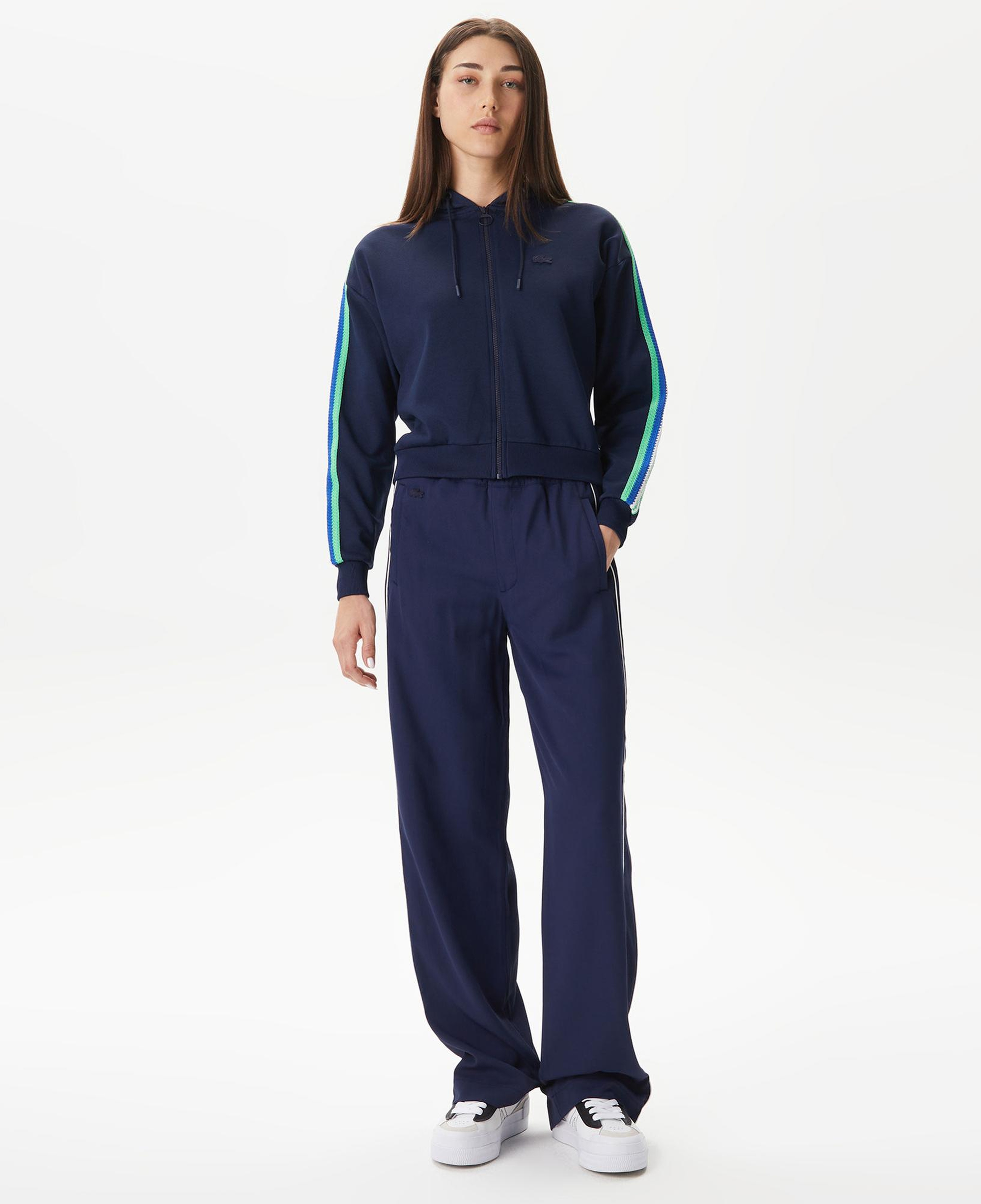 Kadın Wide Fit Lacivert Pantolon