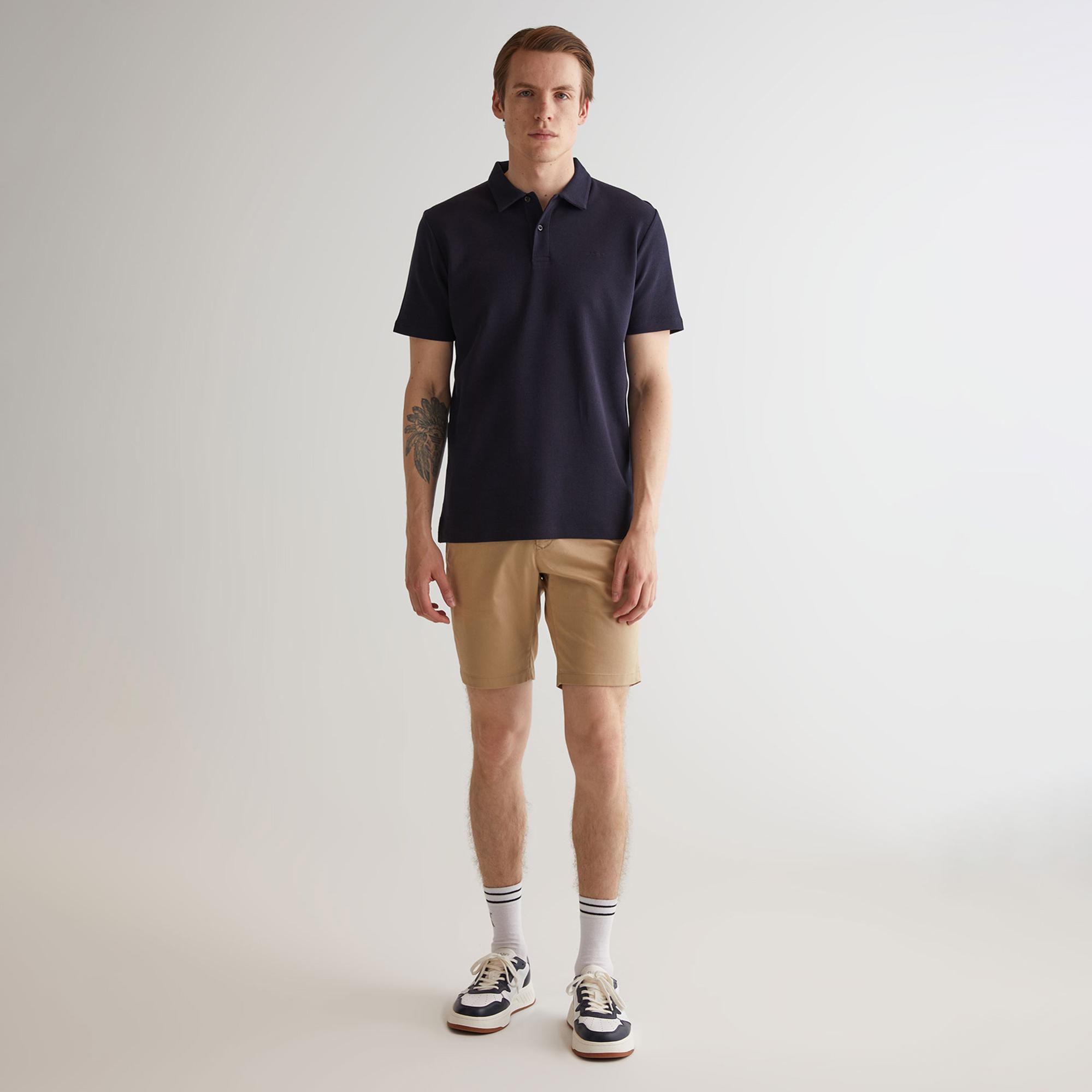 GANT Erkek Bej Slim Fit Şort