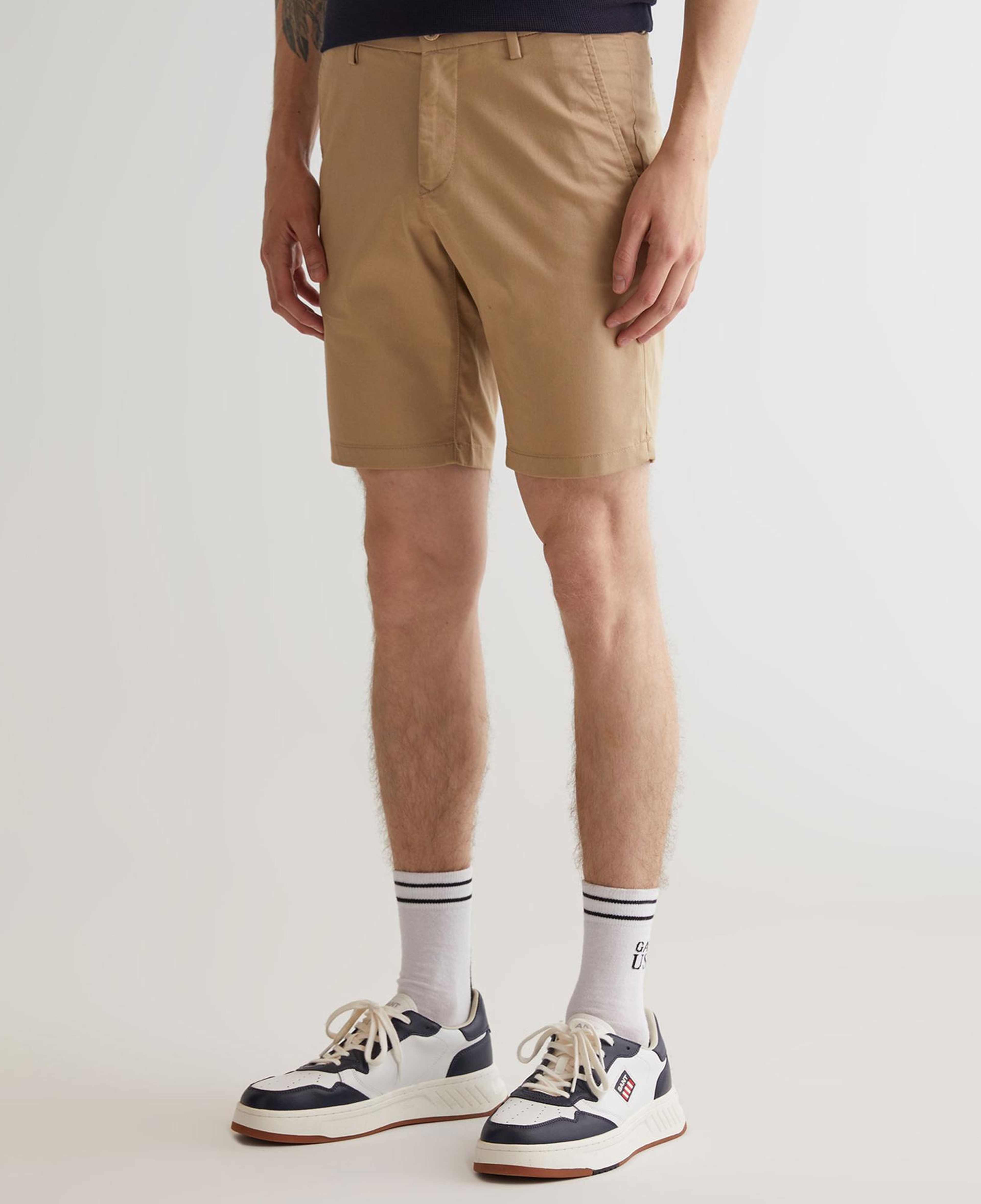 GANT Erkek Bej Slim Fit Şort