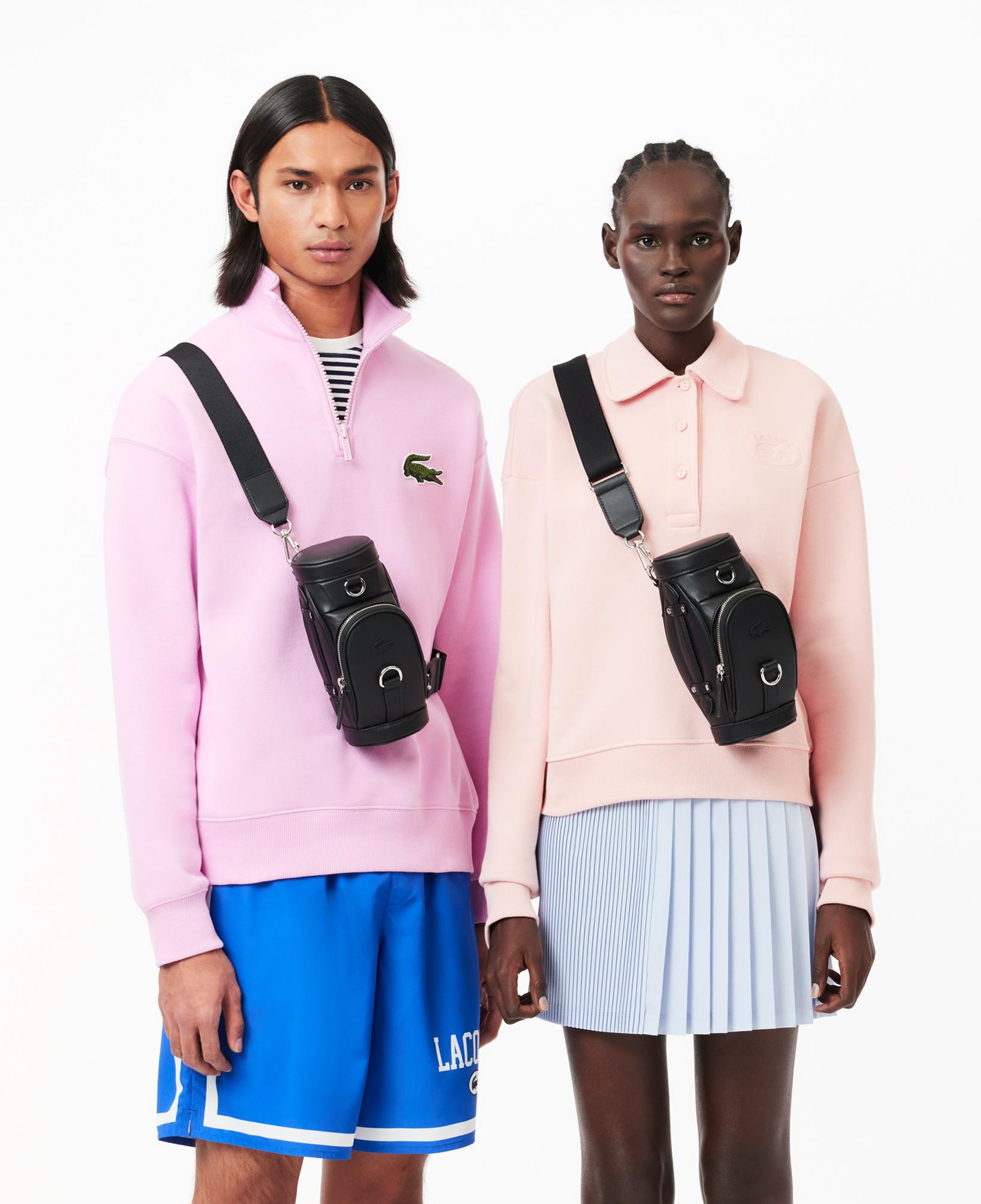 Unisex Siyah Postacı Çantası