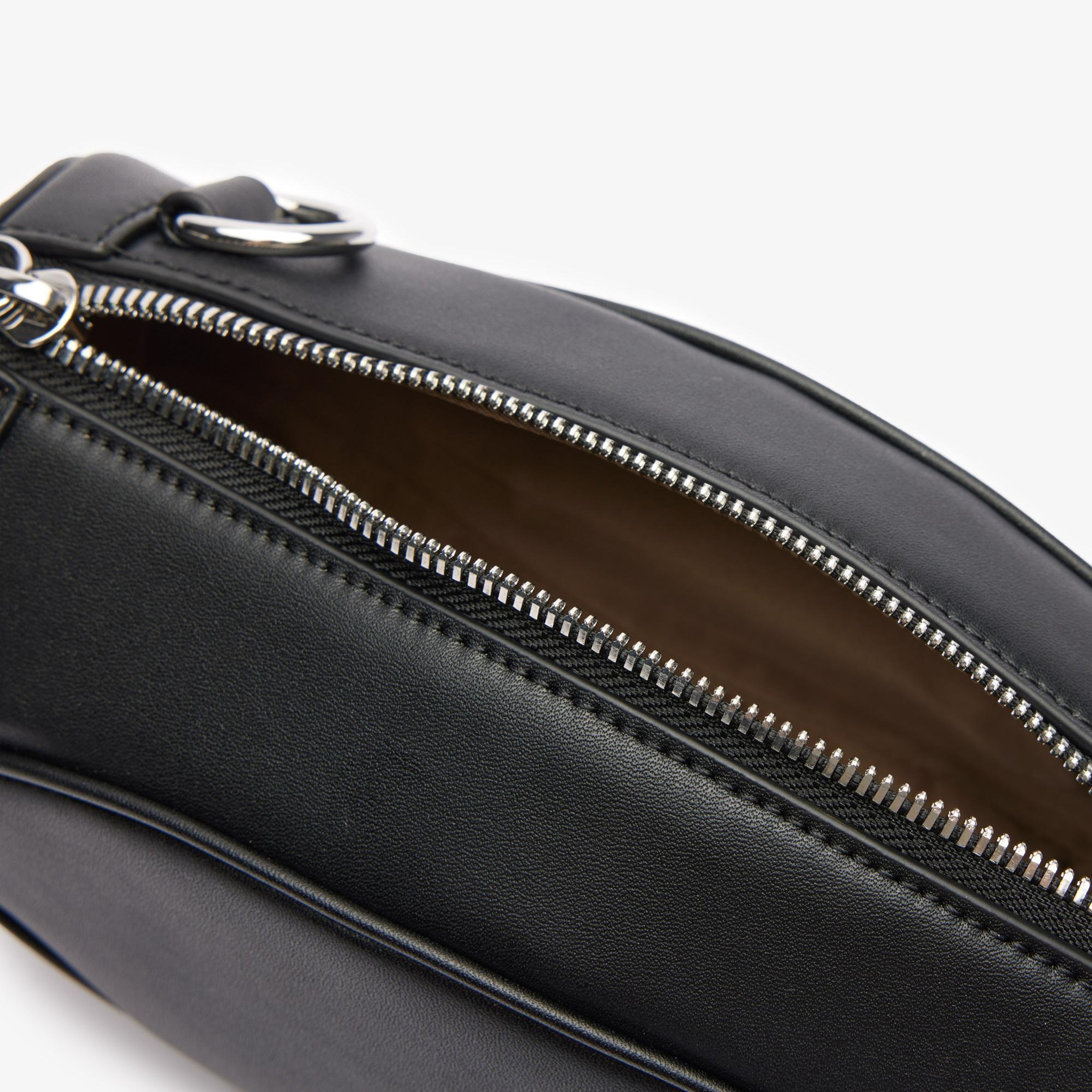 Unisex Siyah Postacı Çantası