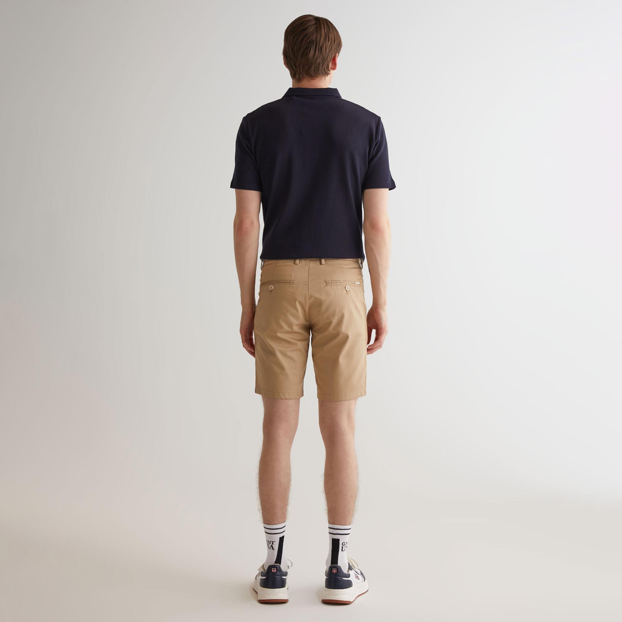 GANT Erkek Bej Slim Fit Şort