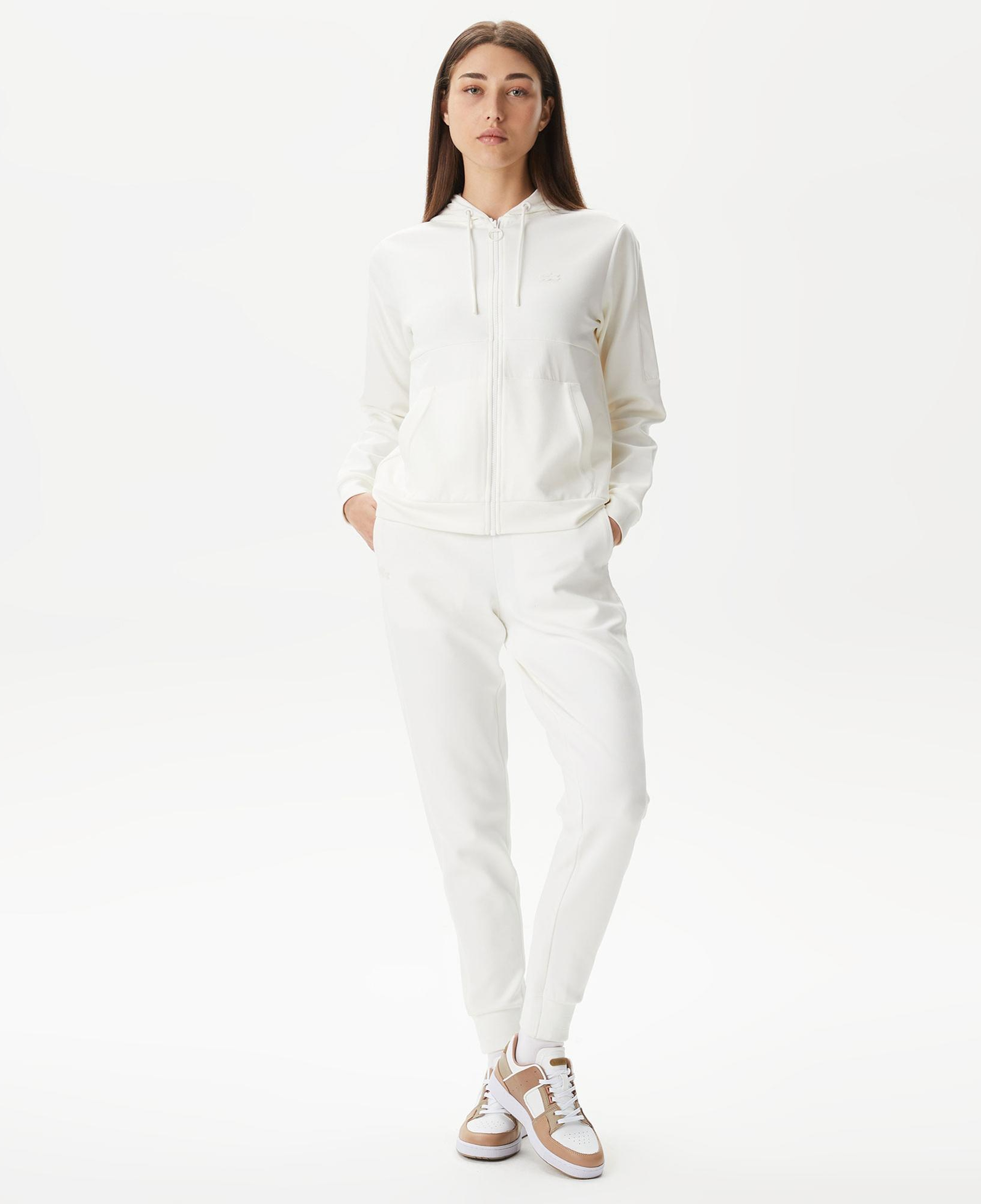 Kadın Jogger Beyaz Eşofman Altı