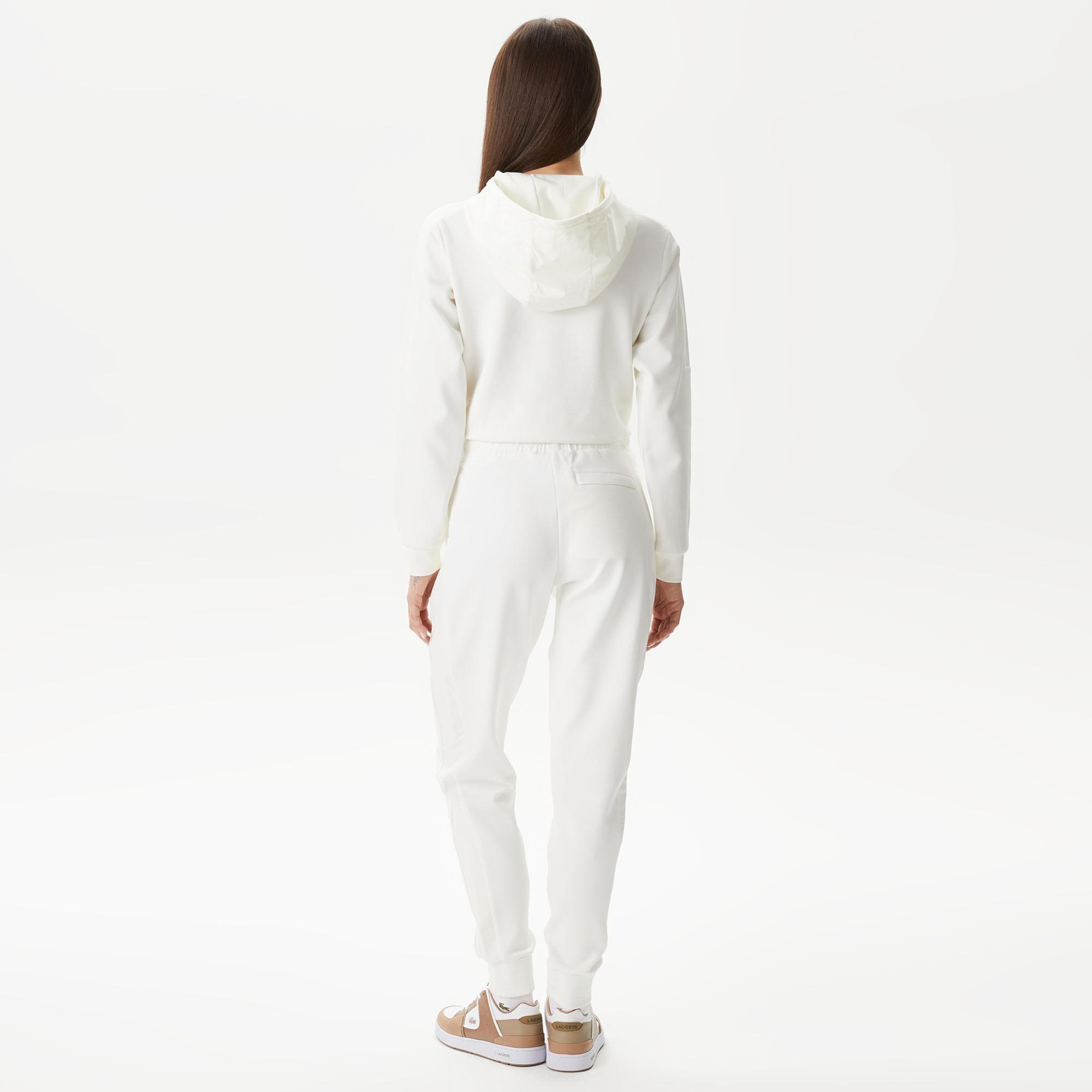 Kadın Jogger Beyaz Eşofman Altı