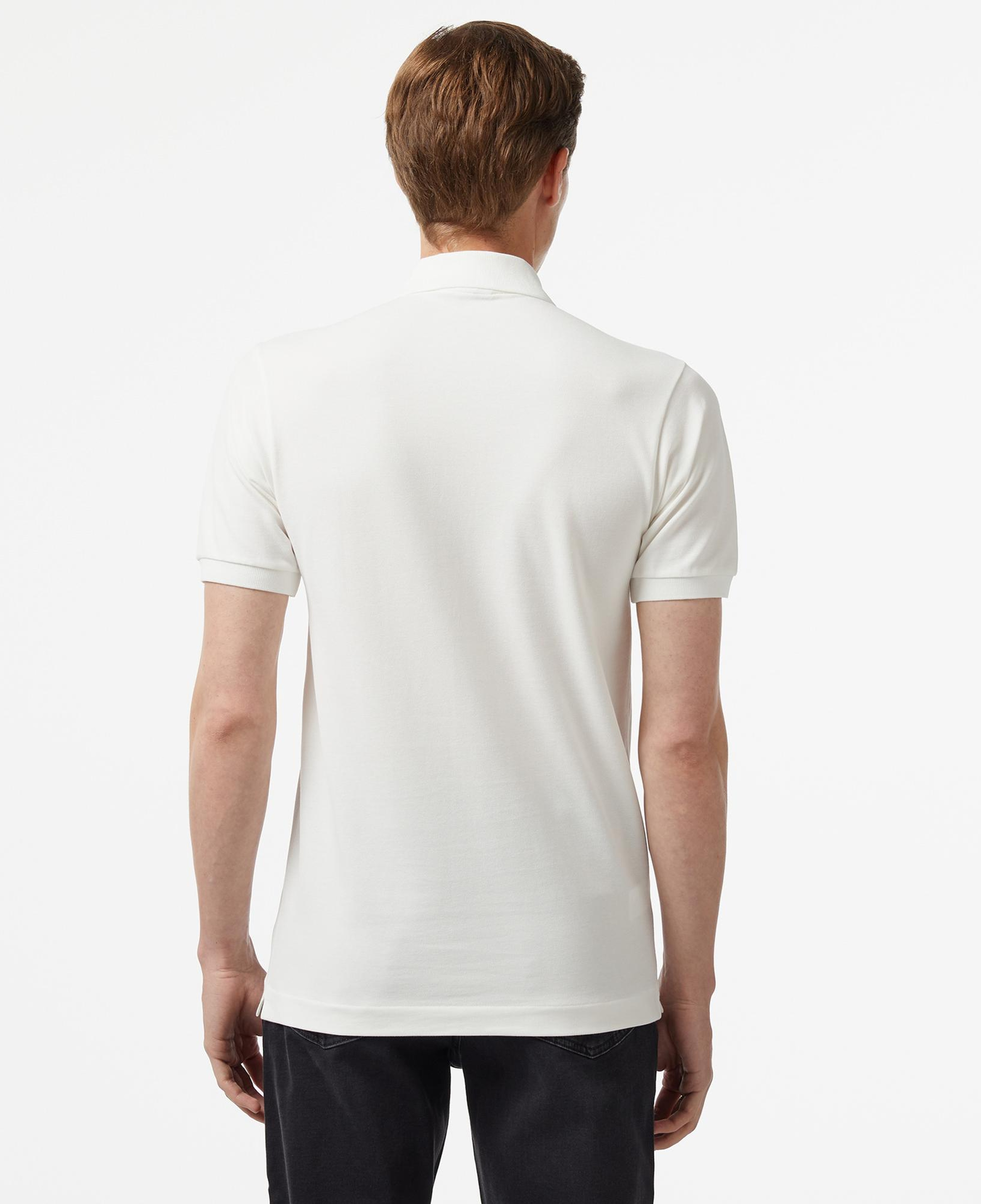 Erkek Classic Fit Beyaz Polo