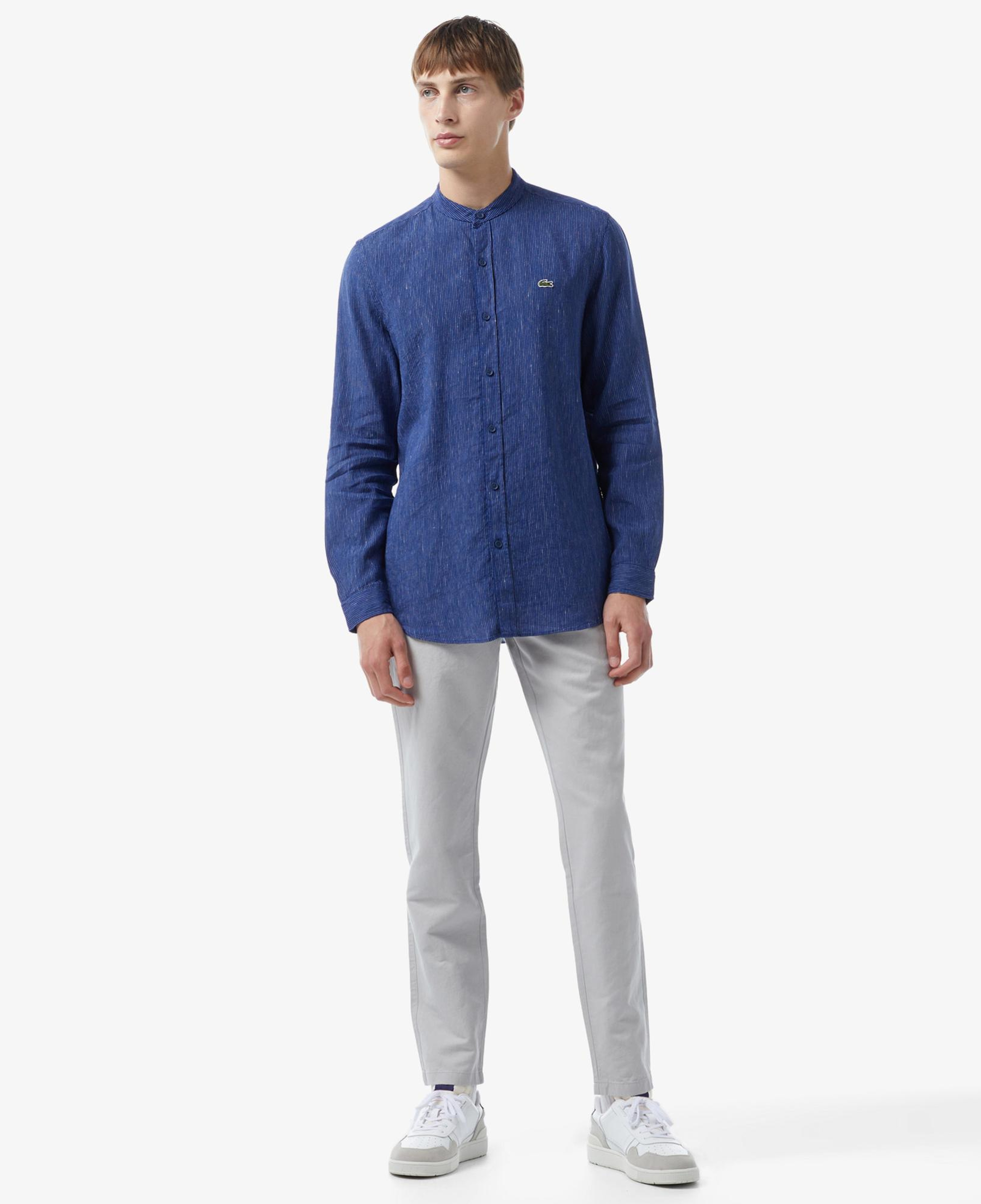 Erkek Regular Fit Lacivert Gömlek