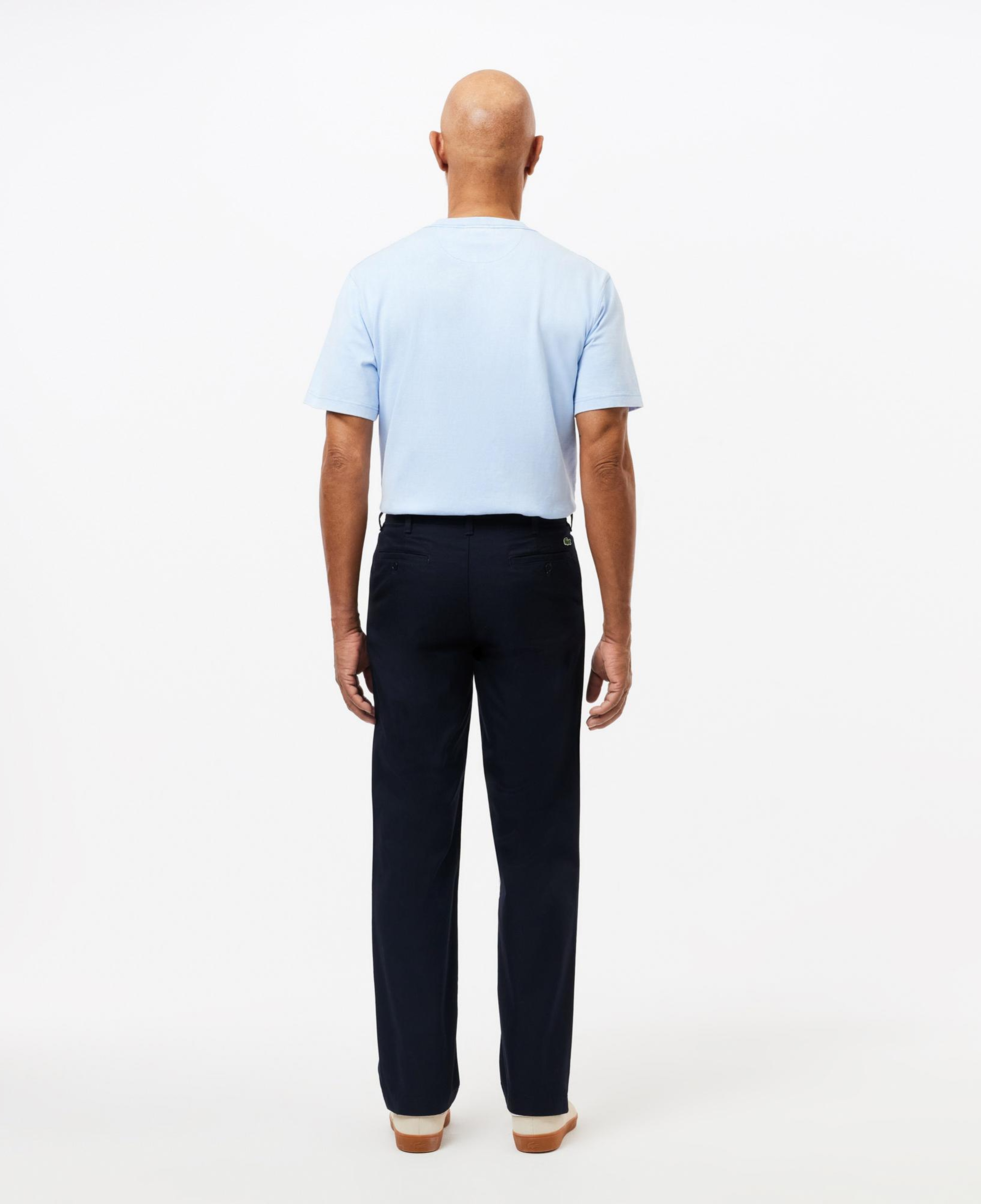 Erkek Straight Fit Chino Lacivert Pantolon