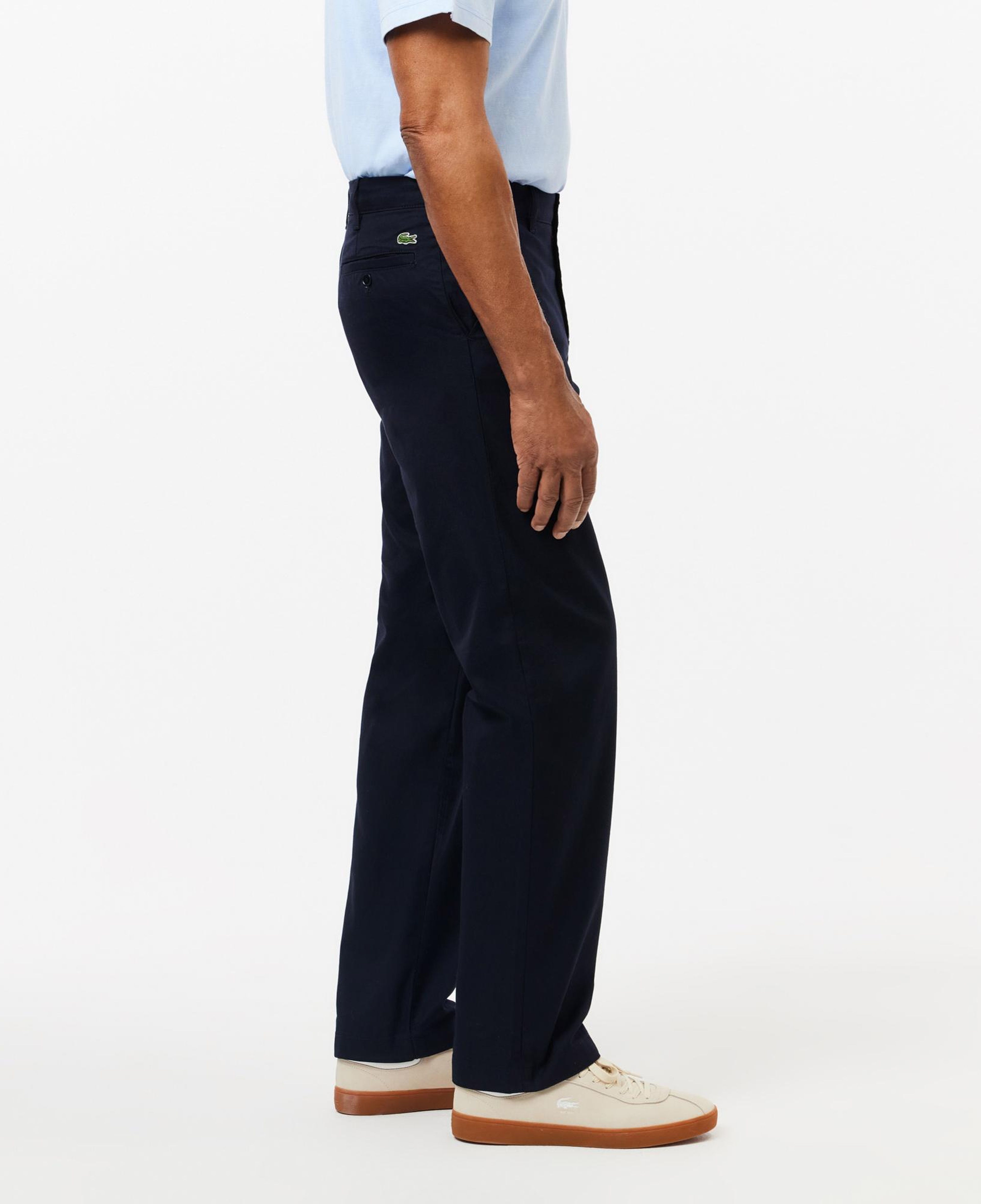 Erkek Straight Fit Chino Lacivert Pantolon
