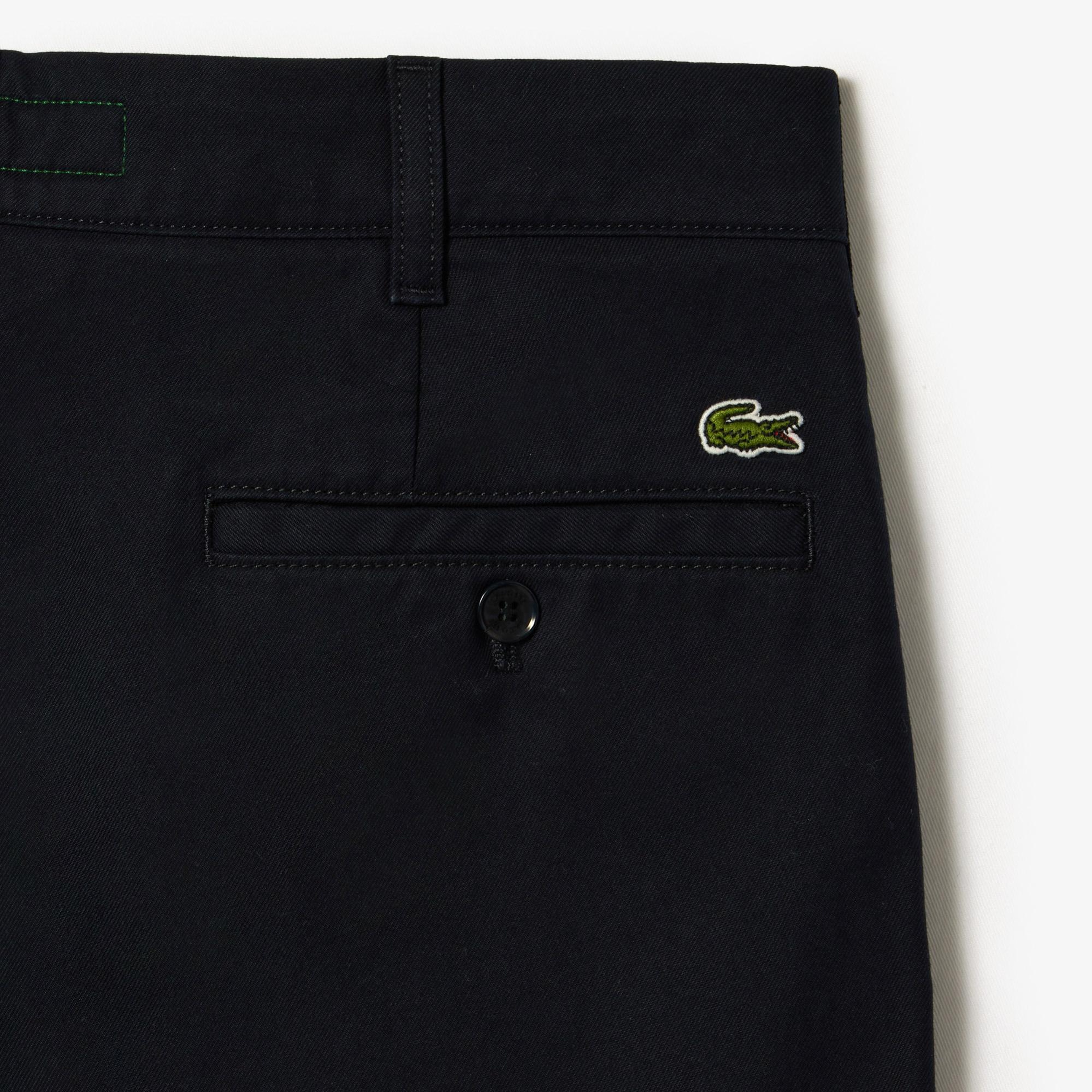 Erkek Straight Fit Chino Lacivert Pantolon