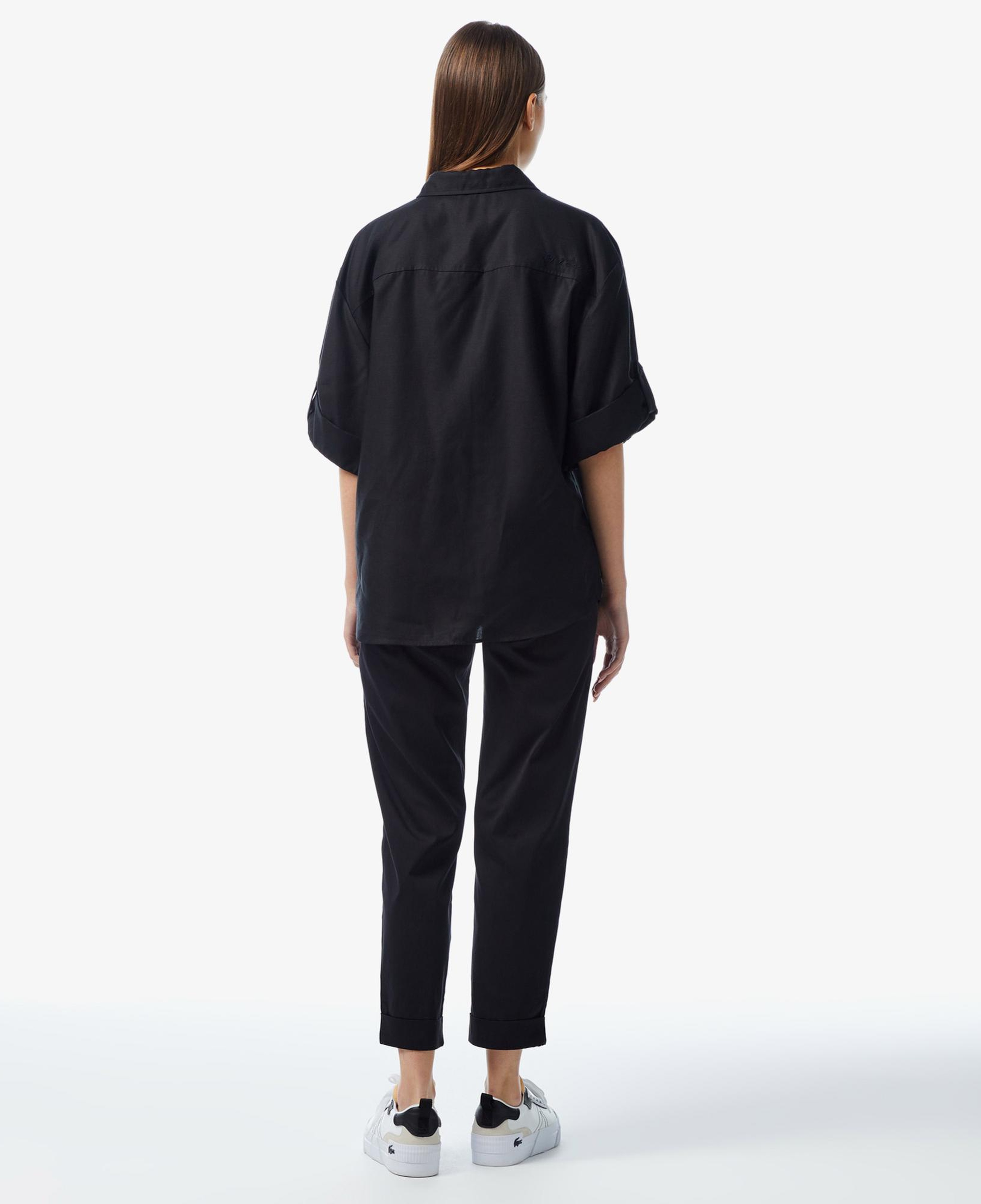 Kadın Regular Fit Siyah Pantolon