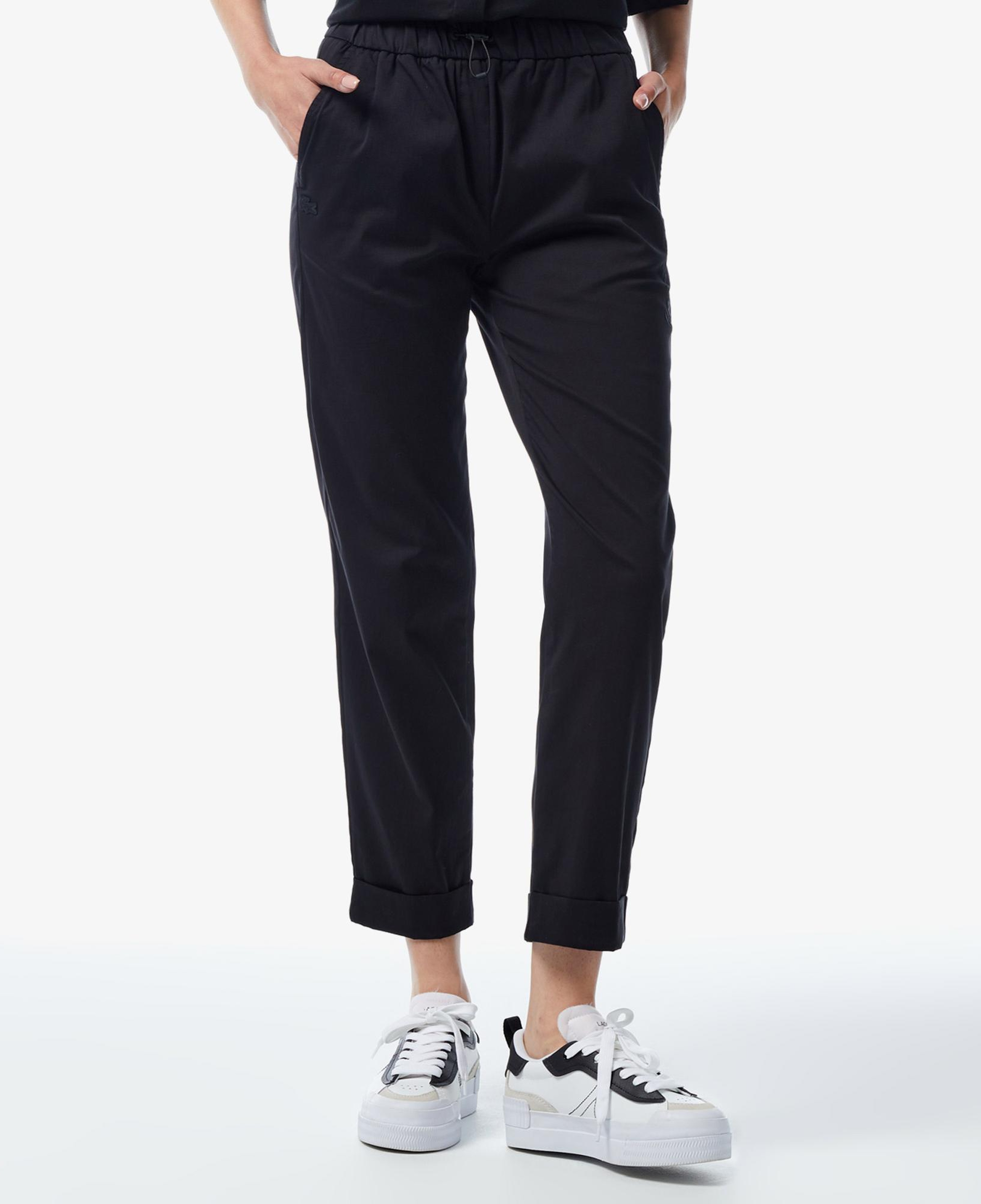 Kadın Regular Fit Siyah Pantolon