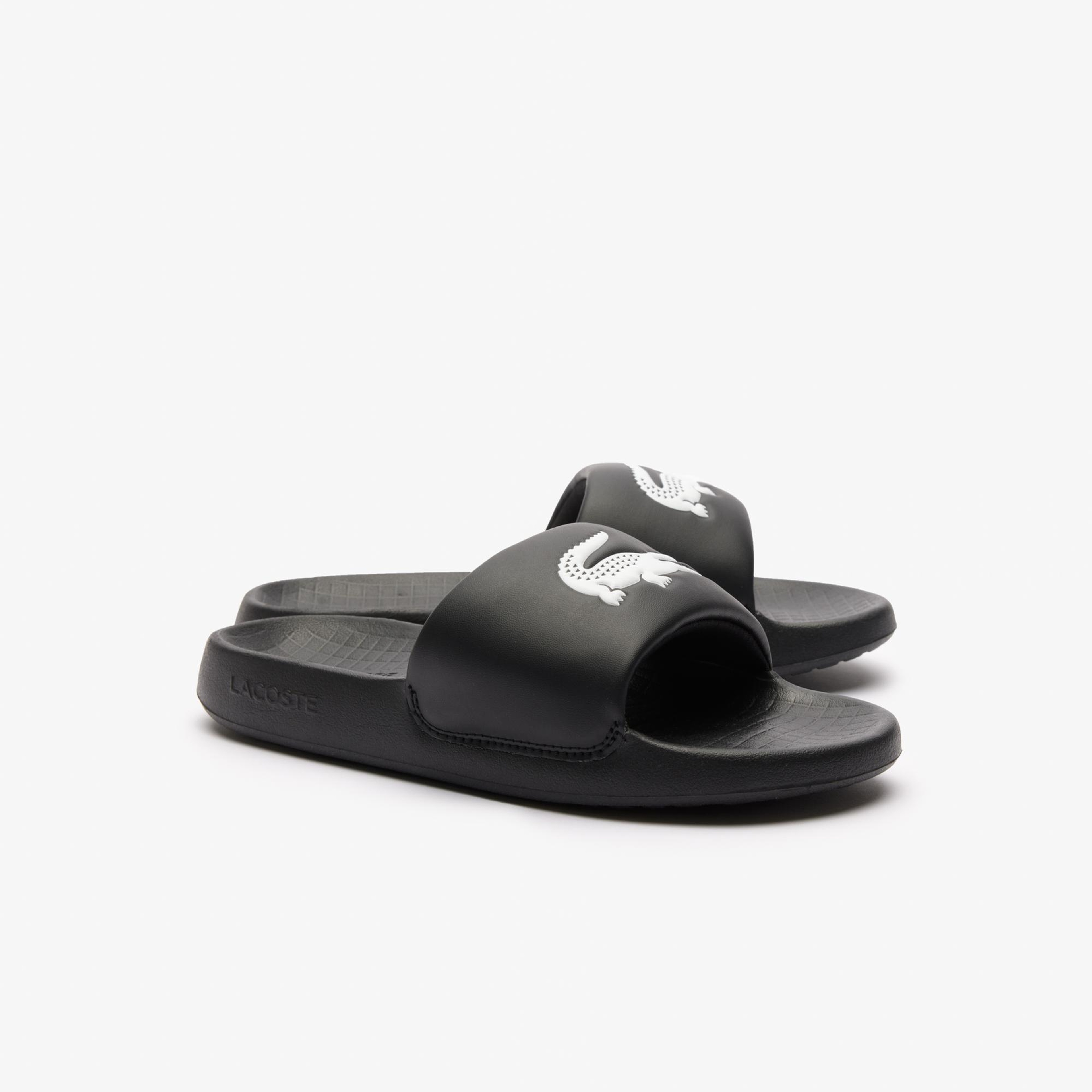 Croco 1.0 Çocuk Siyah Terlik