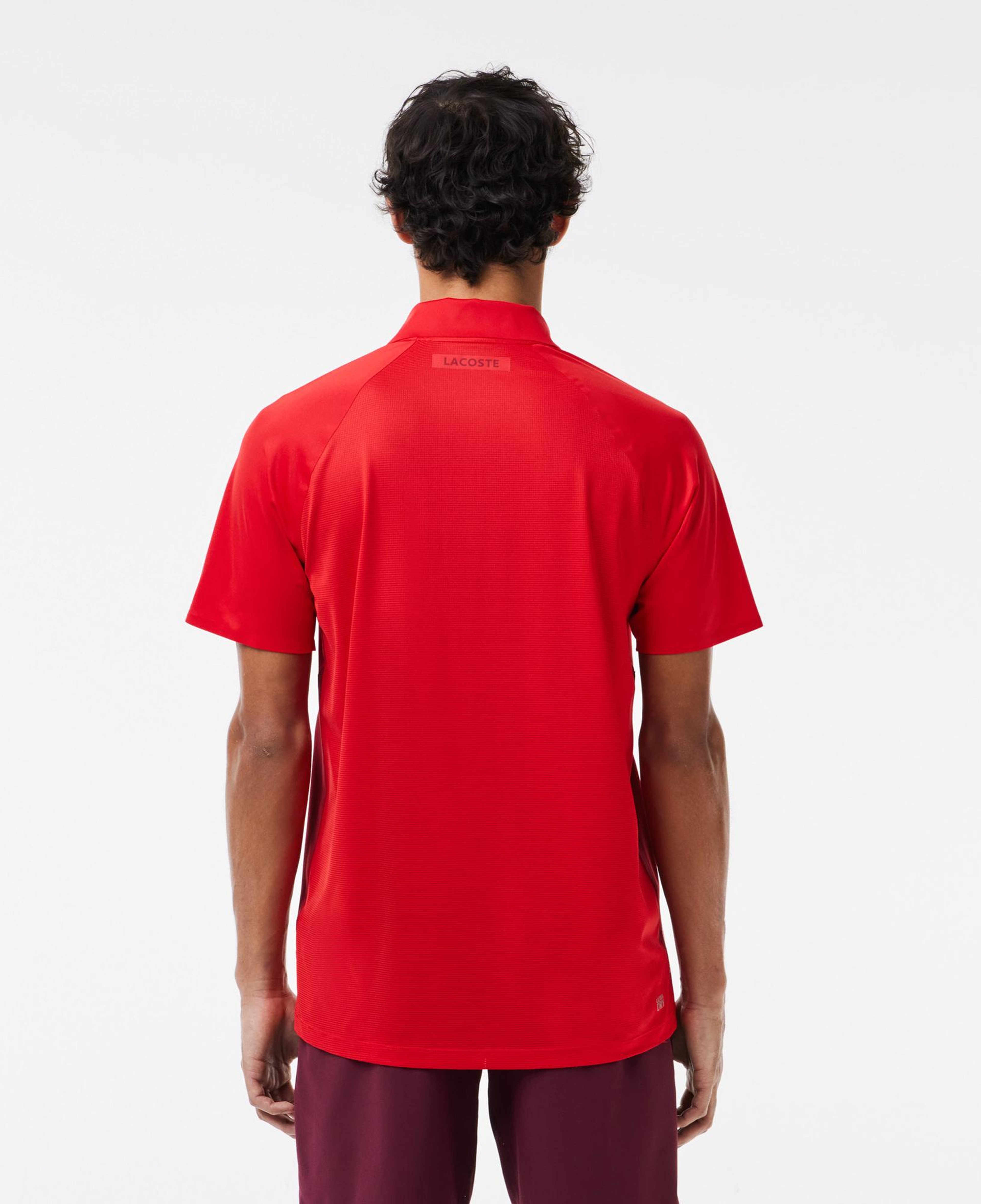 SPORT x Novak Djokovic Erkek Regular Fit Kırmızı Polo