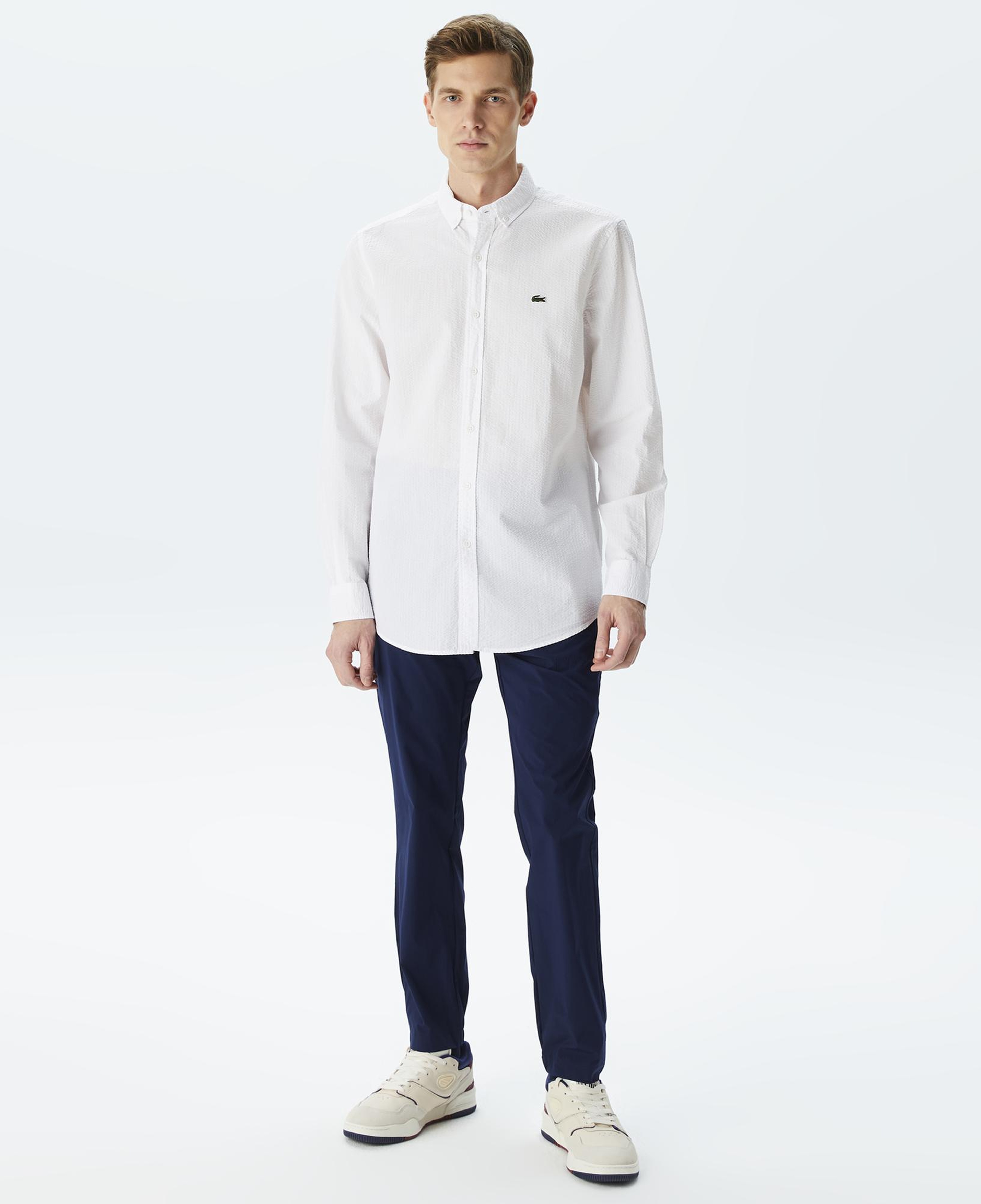 Erkek Slim Fit Lacivert Pantolon