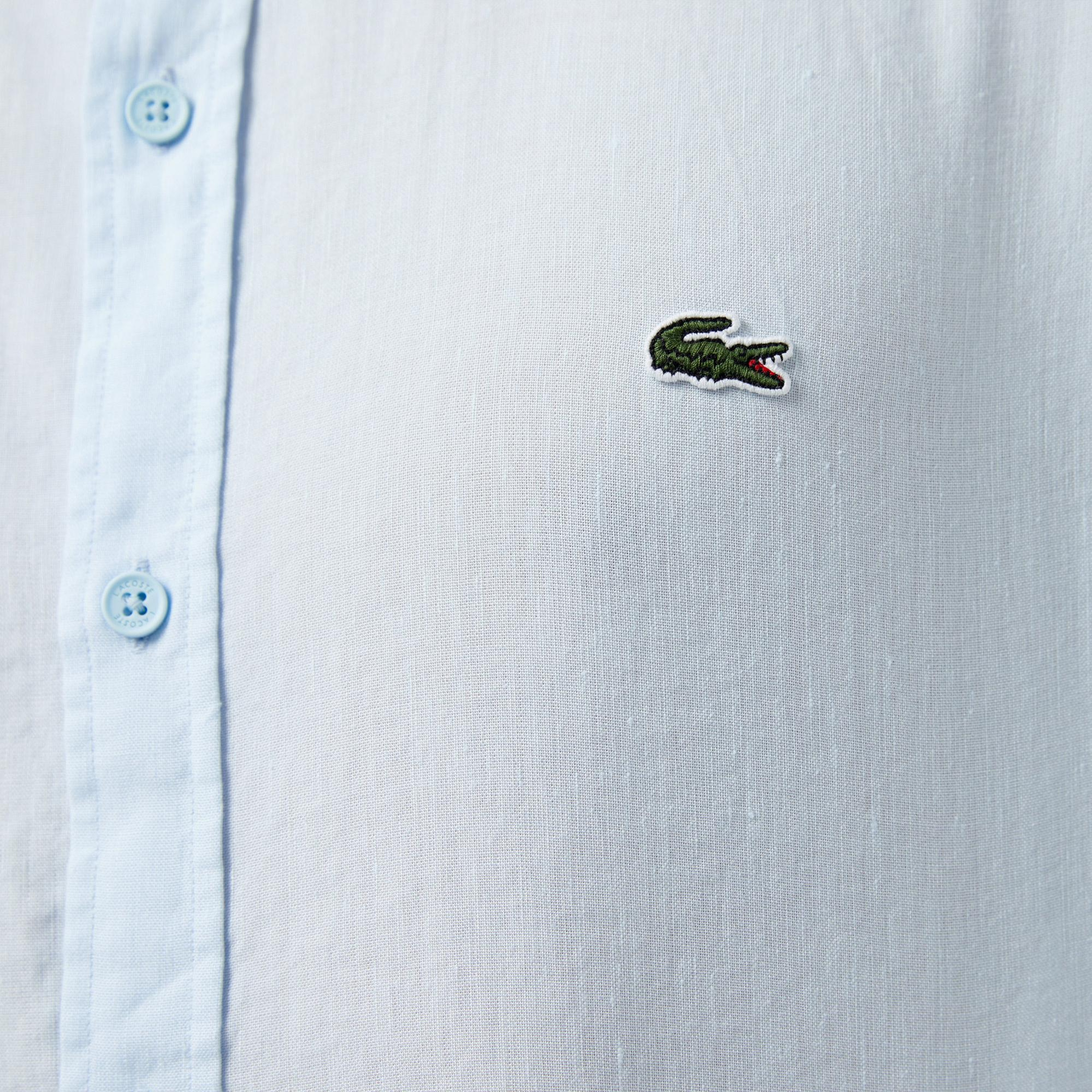 Erkek Regular Fit Mavi Gömlek