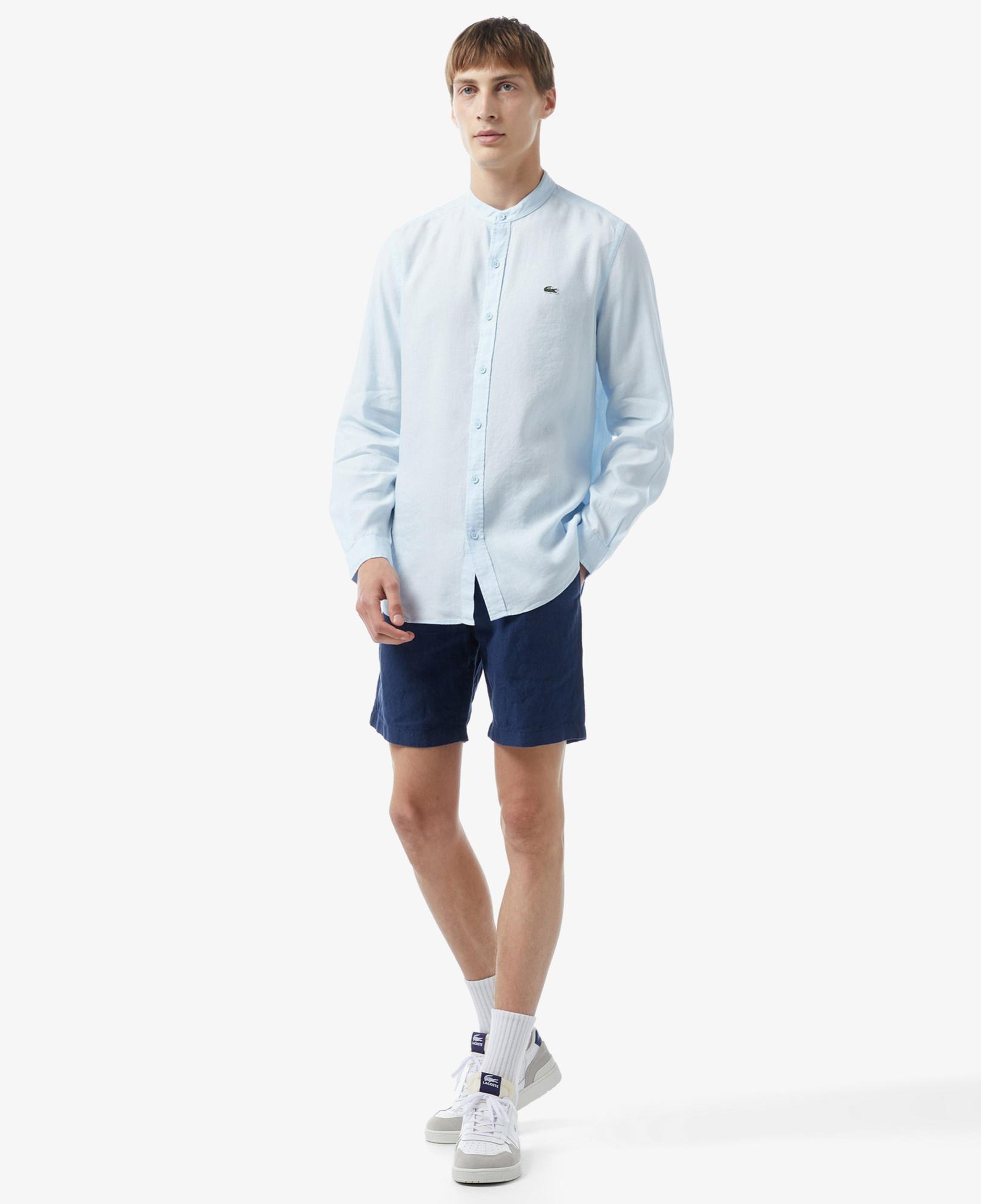 Erkek Regular Fit Mavi Gömlek