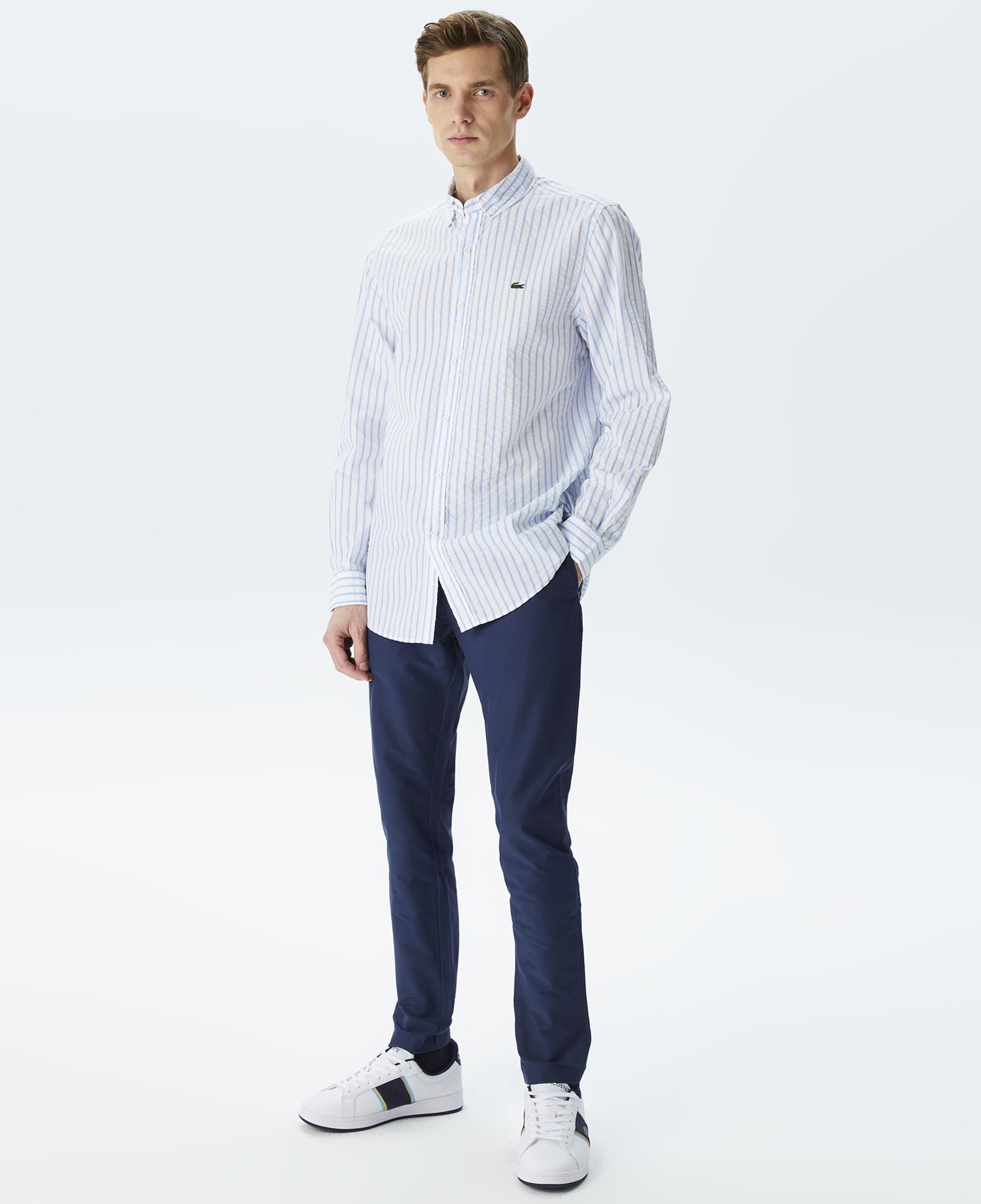 Erkek Tapered Fit Lacivert Pantolon