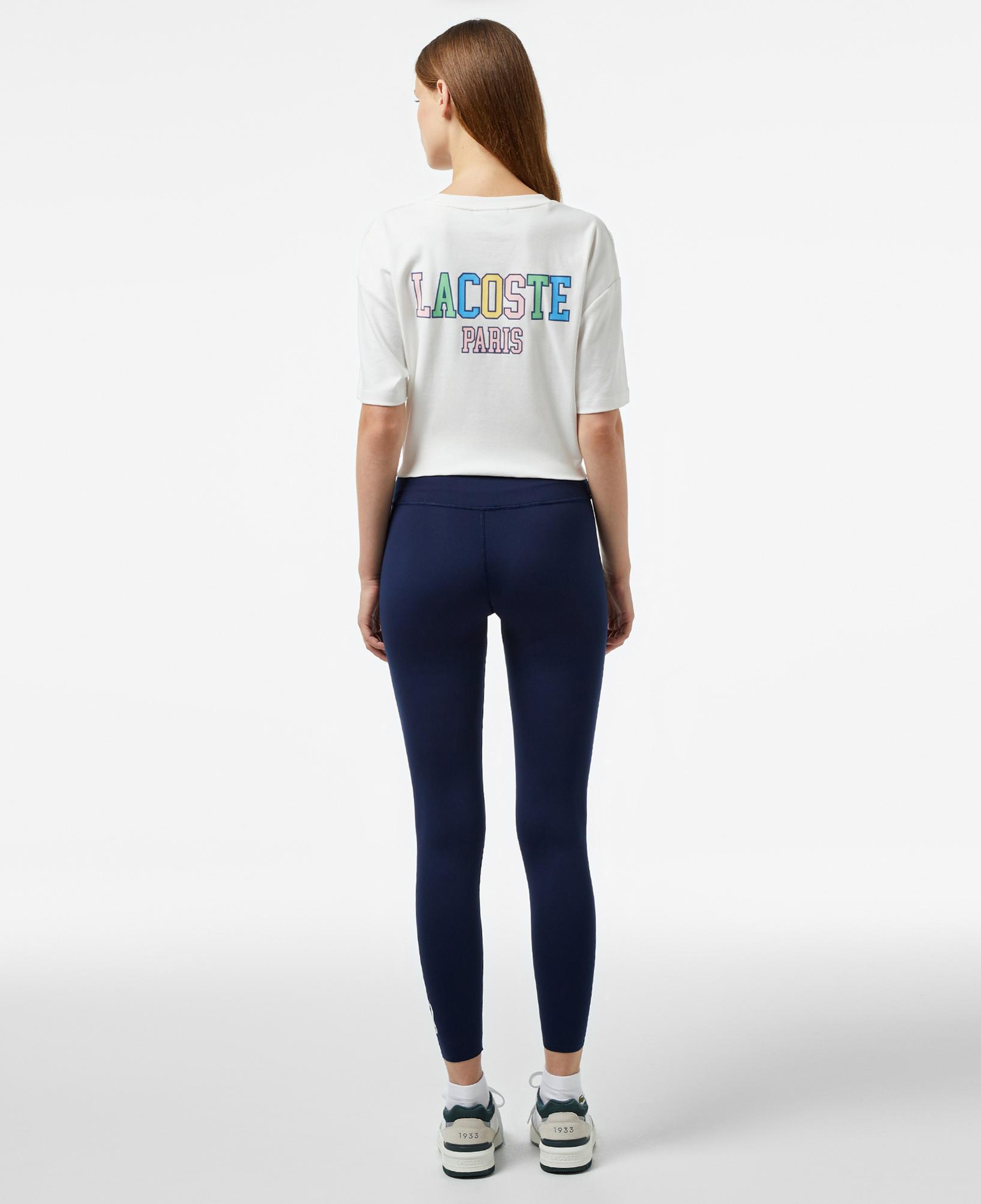 Kadın Slim Fit Baskılı Lacivert Tayt