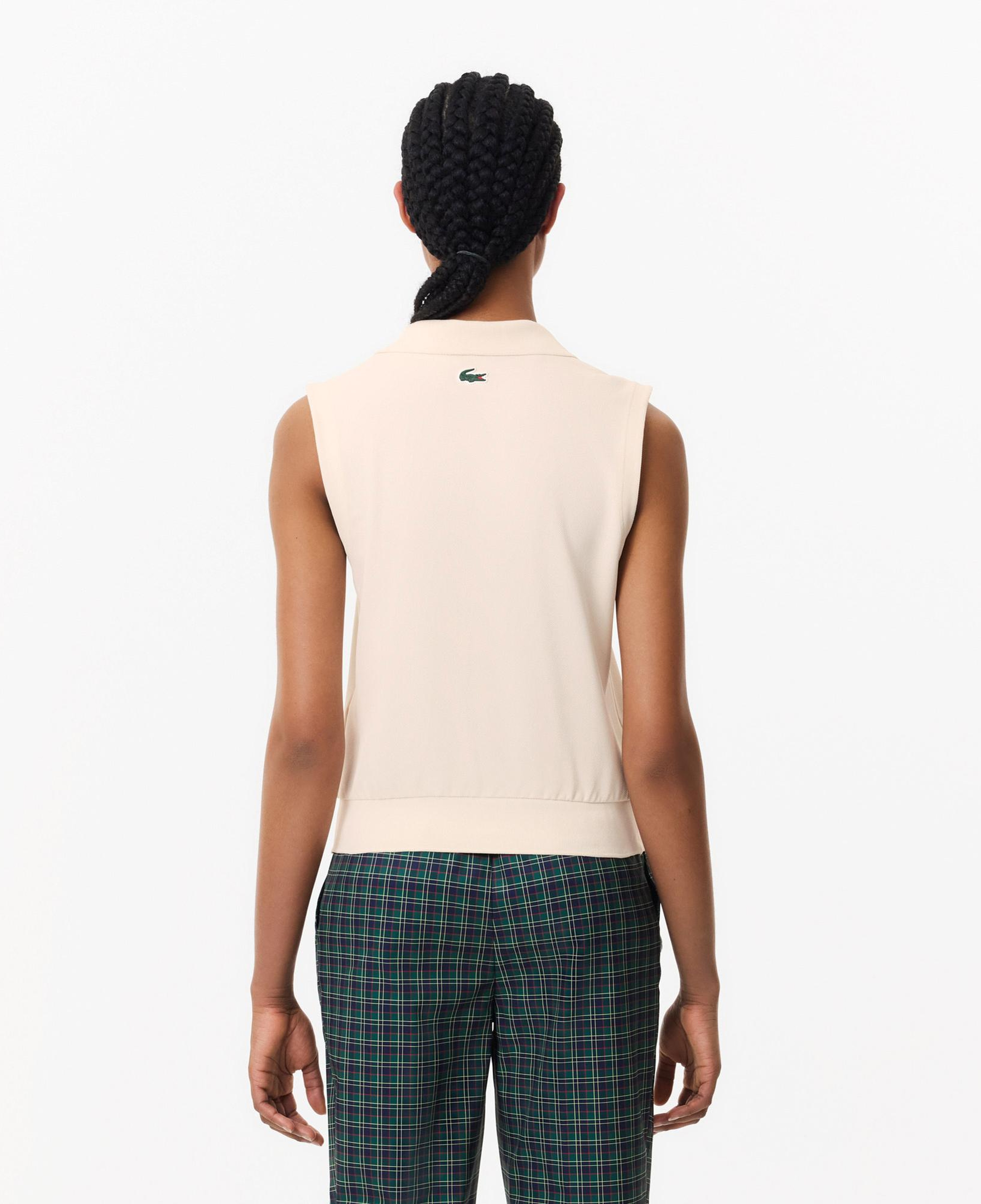 Kadın Slim Fit Bej Polo