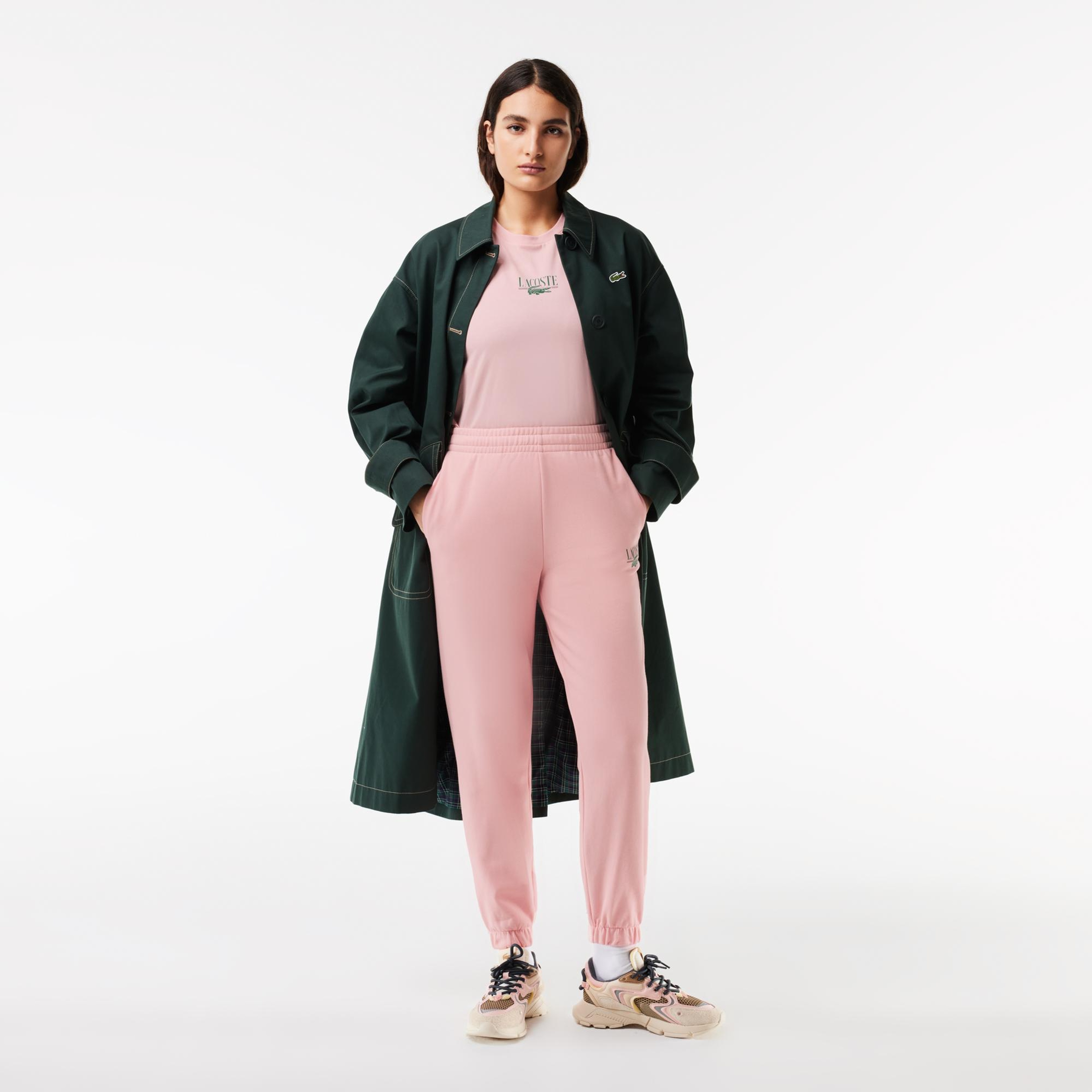 Kadın Jogger Pembe Eşofman Altı