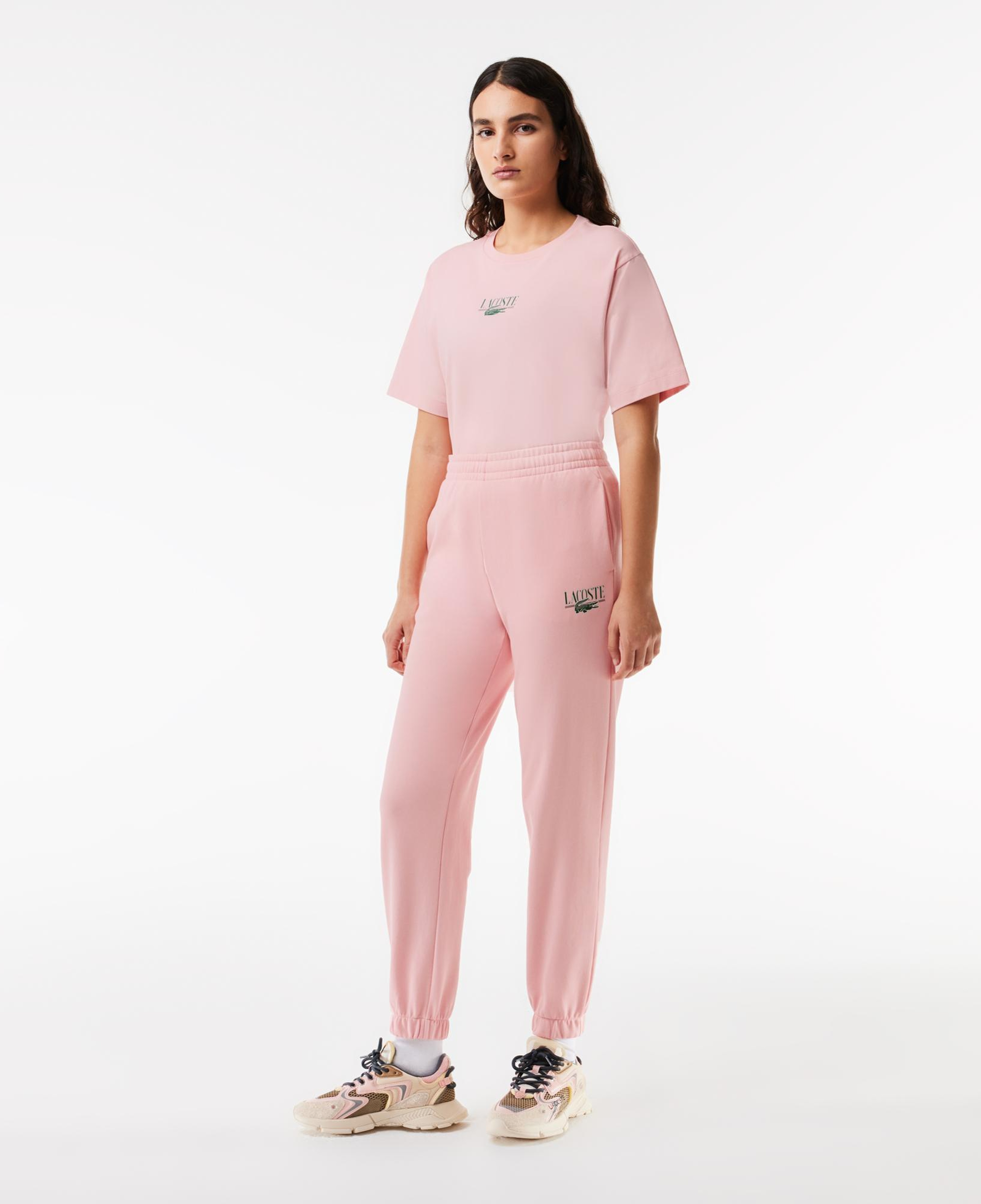 Kadın Jogger Pembe Eşofman Altı