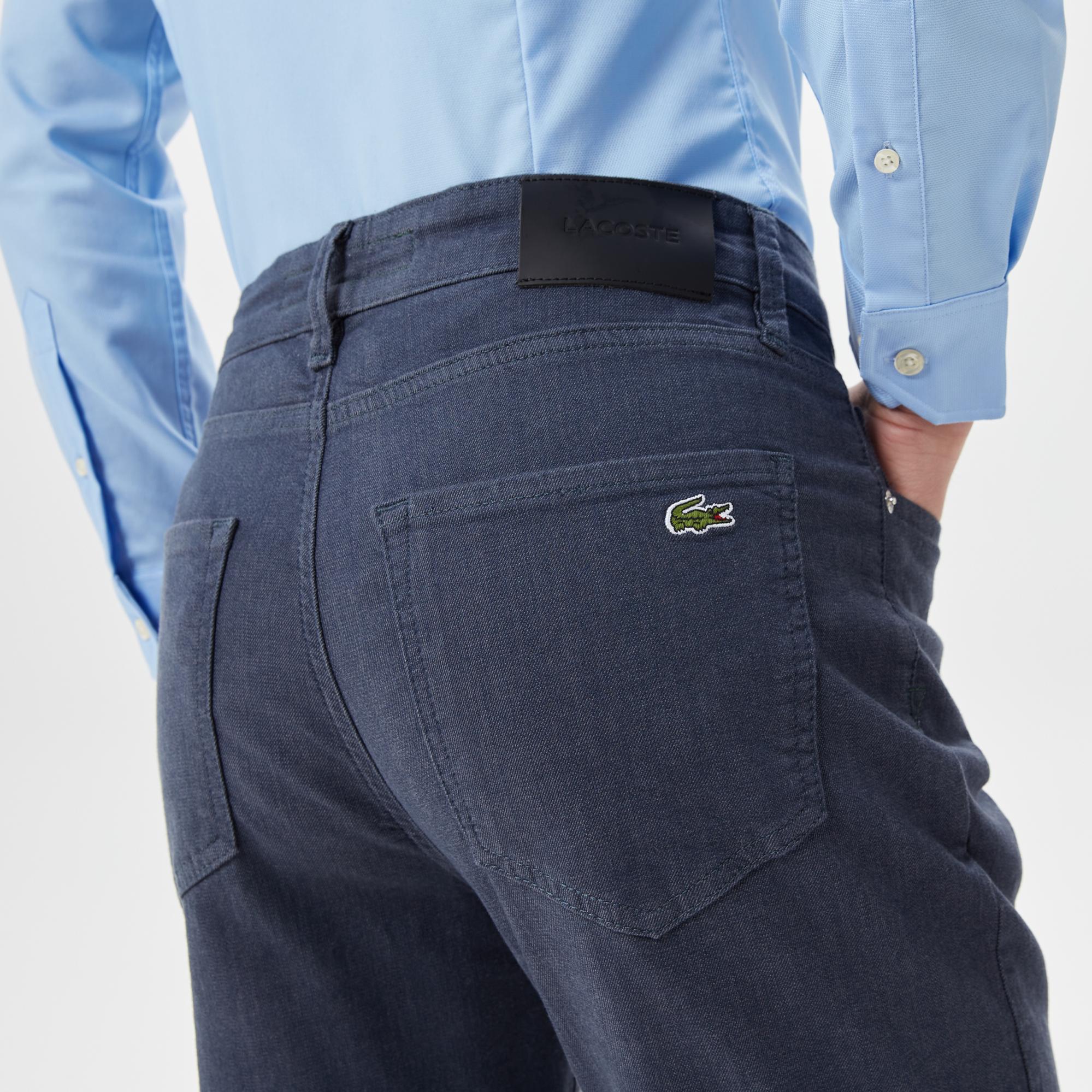 Erkek Slim Fit Lacivert Pantolon