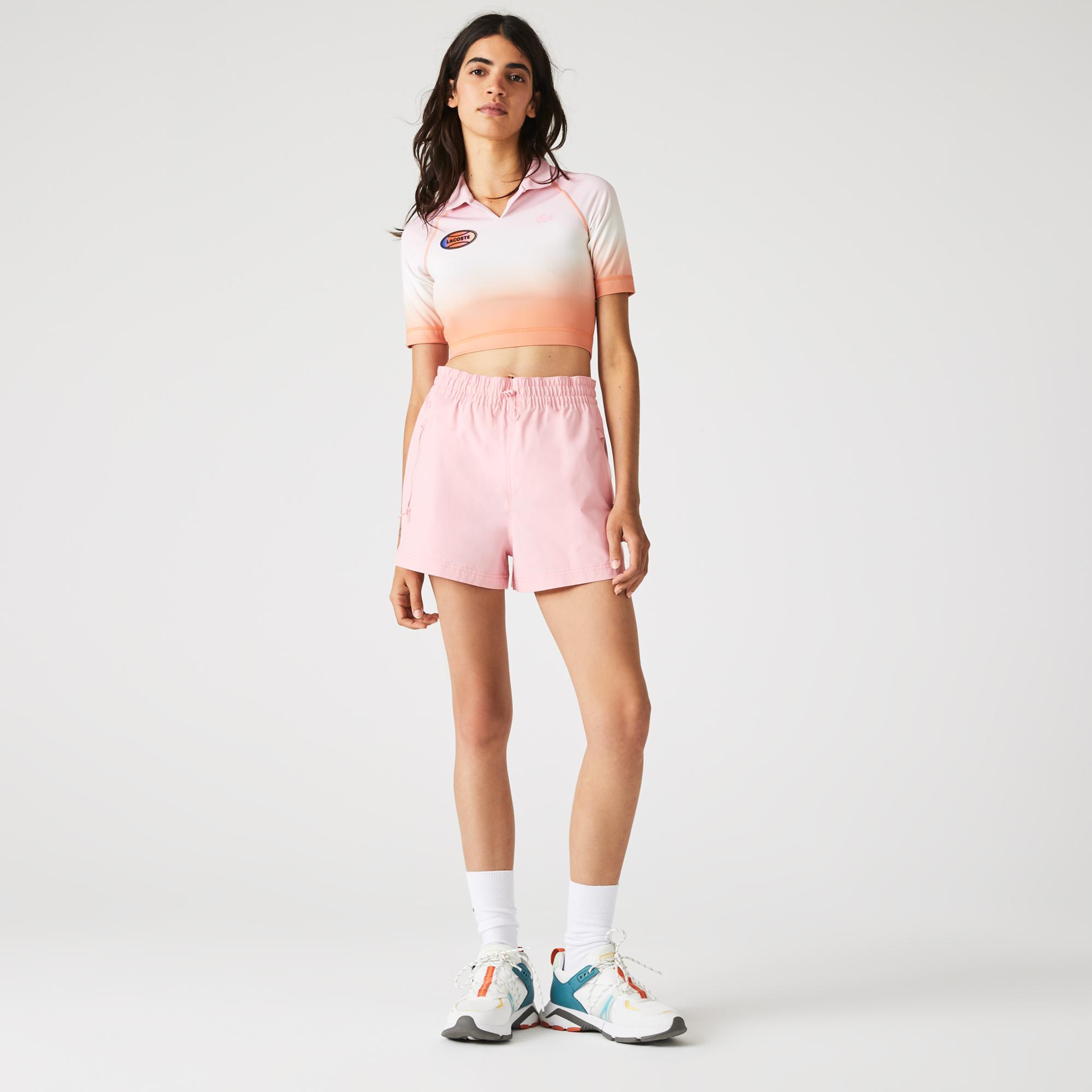 Lacoste Kadın Relaxed Fit Pembe Şort