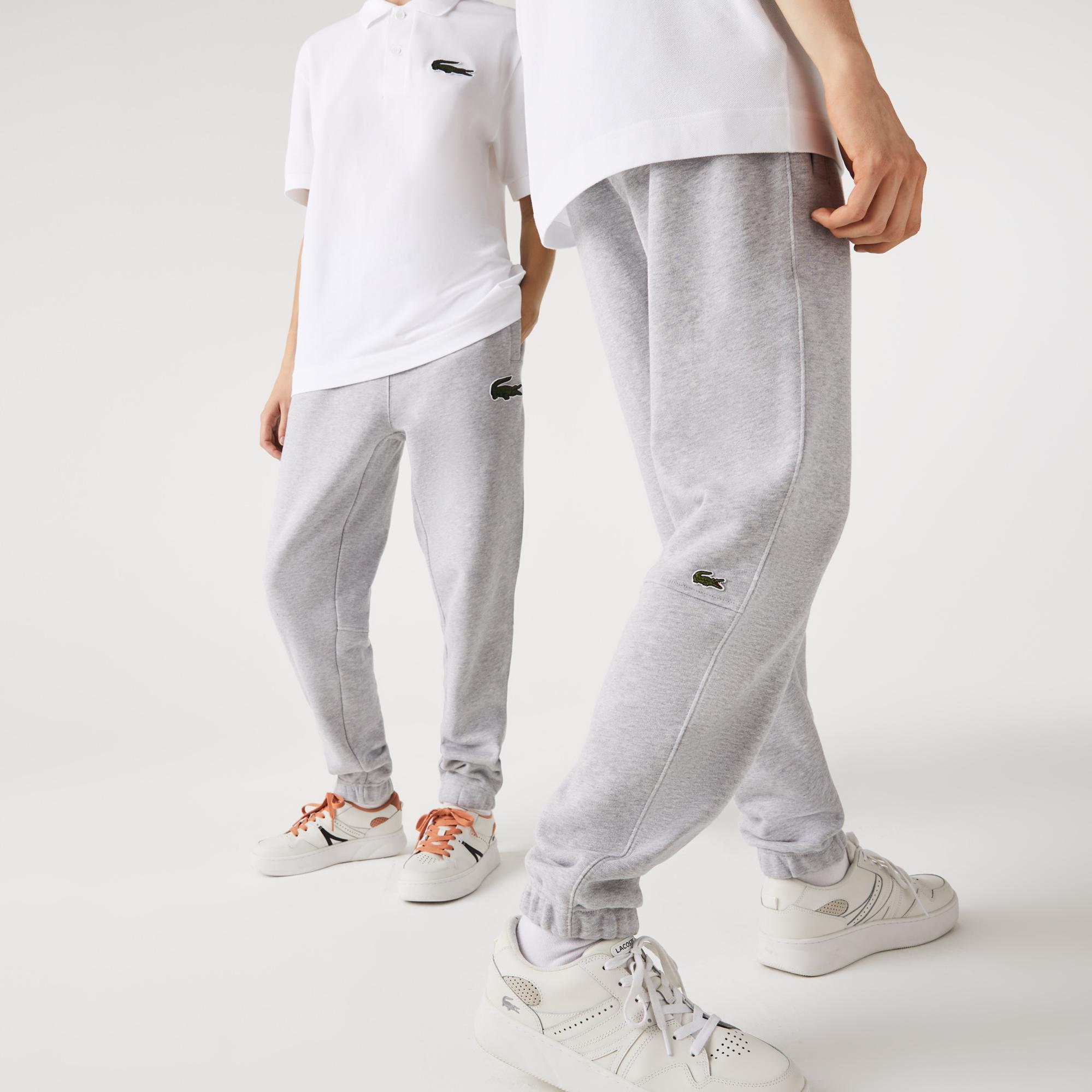 Lacoste Unisex Regular Fit Organik Pamuk Gri Eşofman Altı
